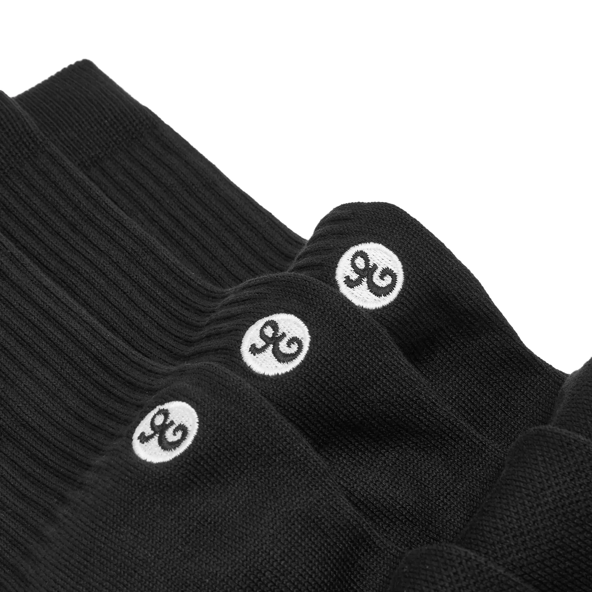 Stance for E by END. Basic Crew 3-Pack Black