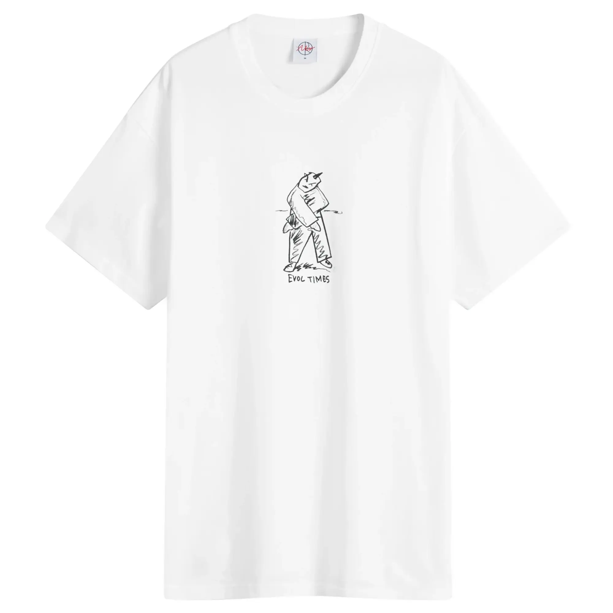 Polar Skate Co. Men's Evol Times T-Shirt White