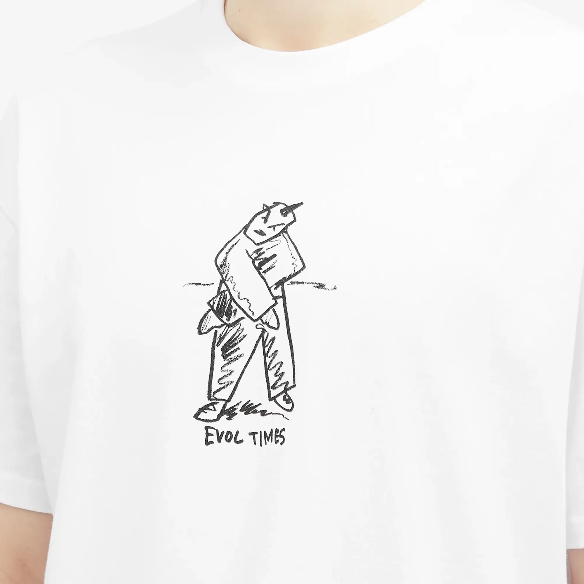Polar Skate Co. Men's Evol Times T-Shirt White