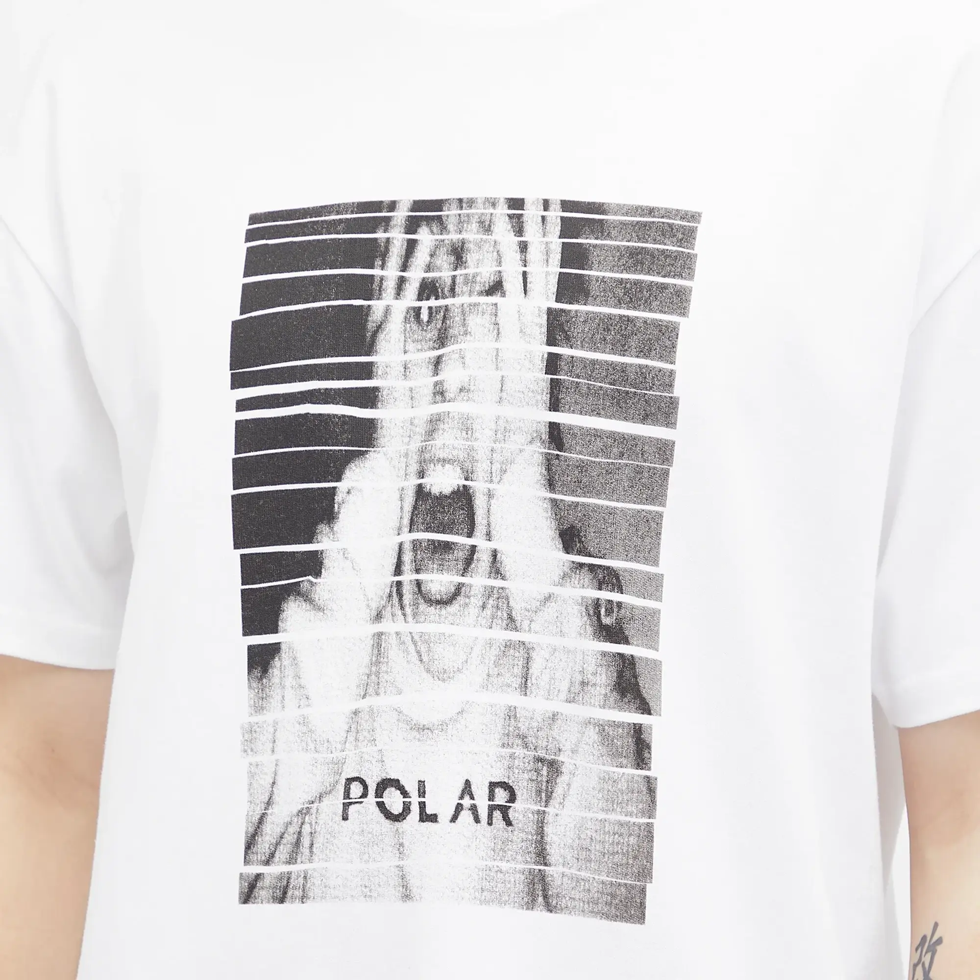 Polar Skate Co. Men's Scream T-Shirt White