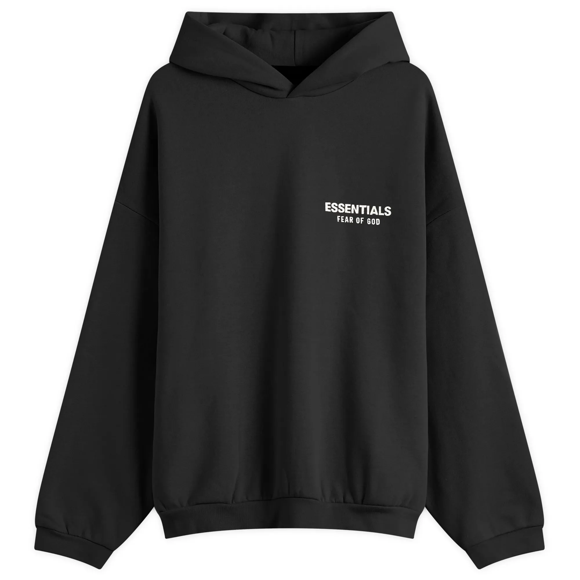 Asics Fear of God ESSENTIALS Men's Core Logo Fleece Hoodie Black