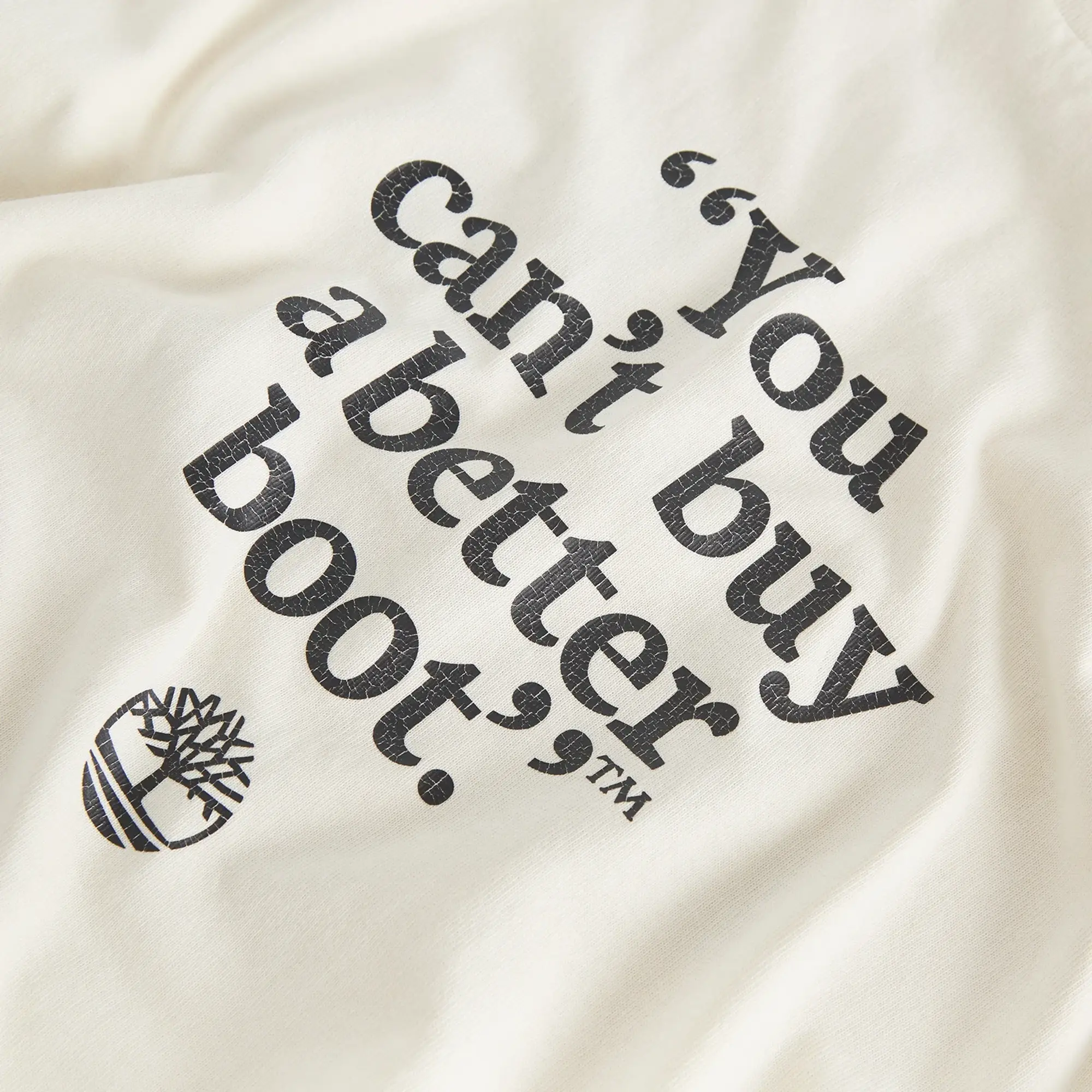 END. x Timberland T-Shirt White Sand