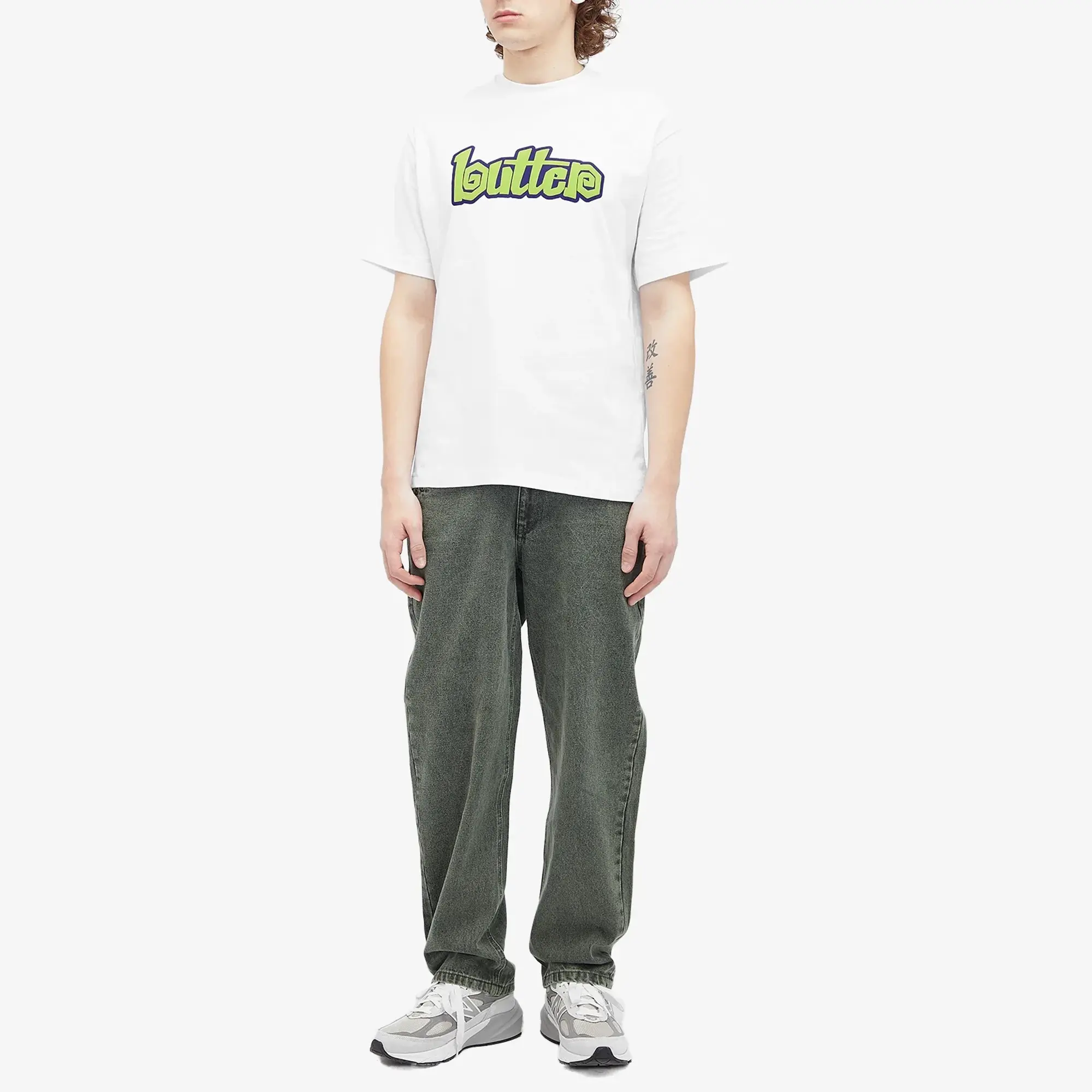 Butter Goods Men's Swirl T-Shirt White