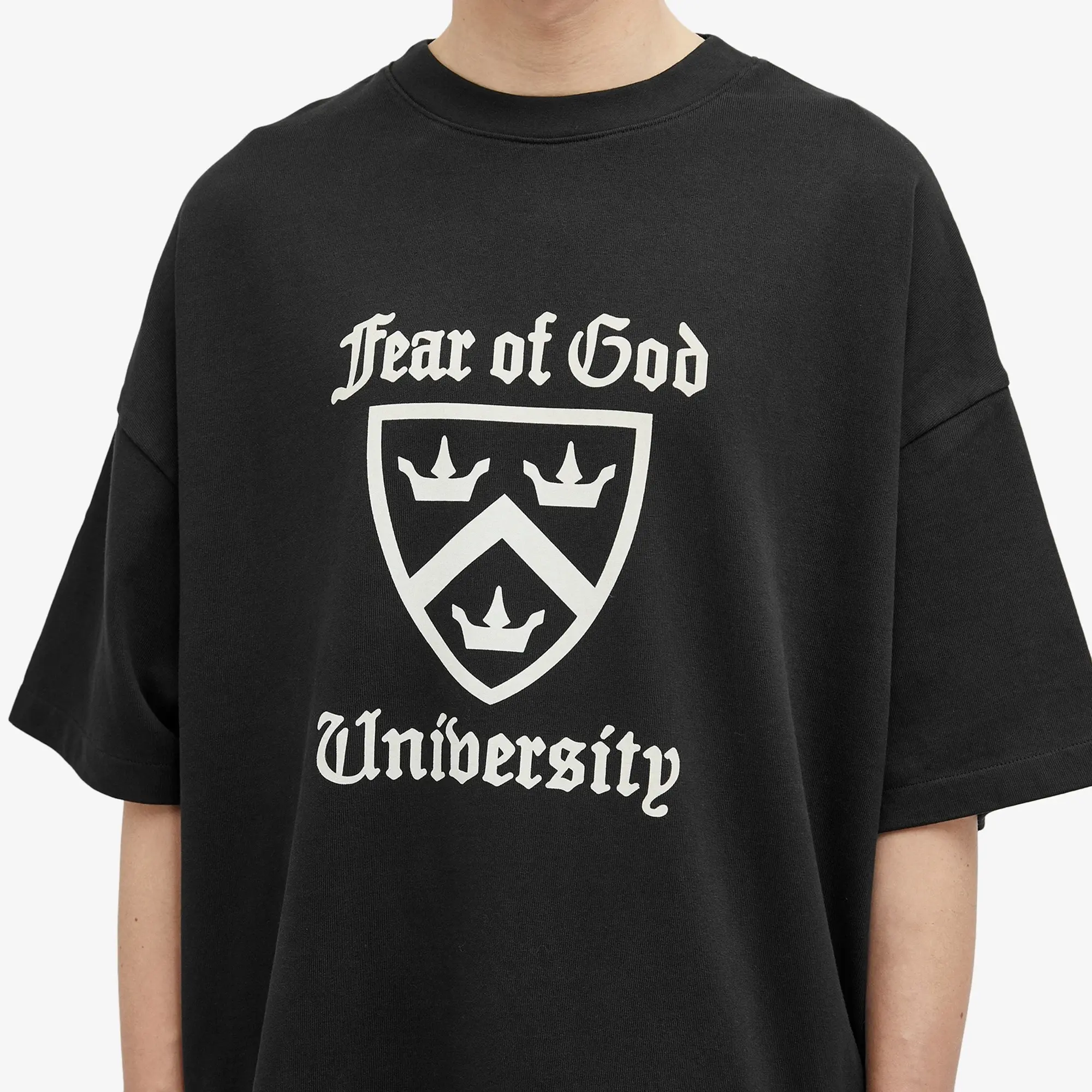 Fear of God ESSENTIALS Men's University T-Shirt Black