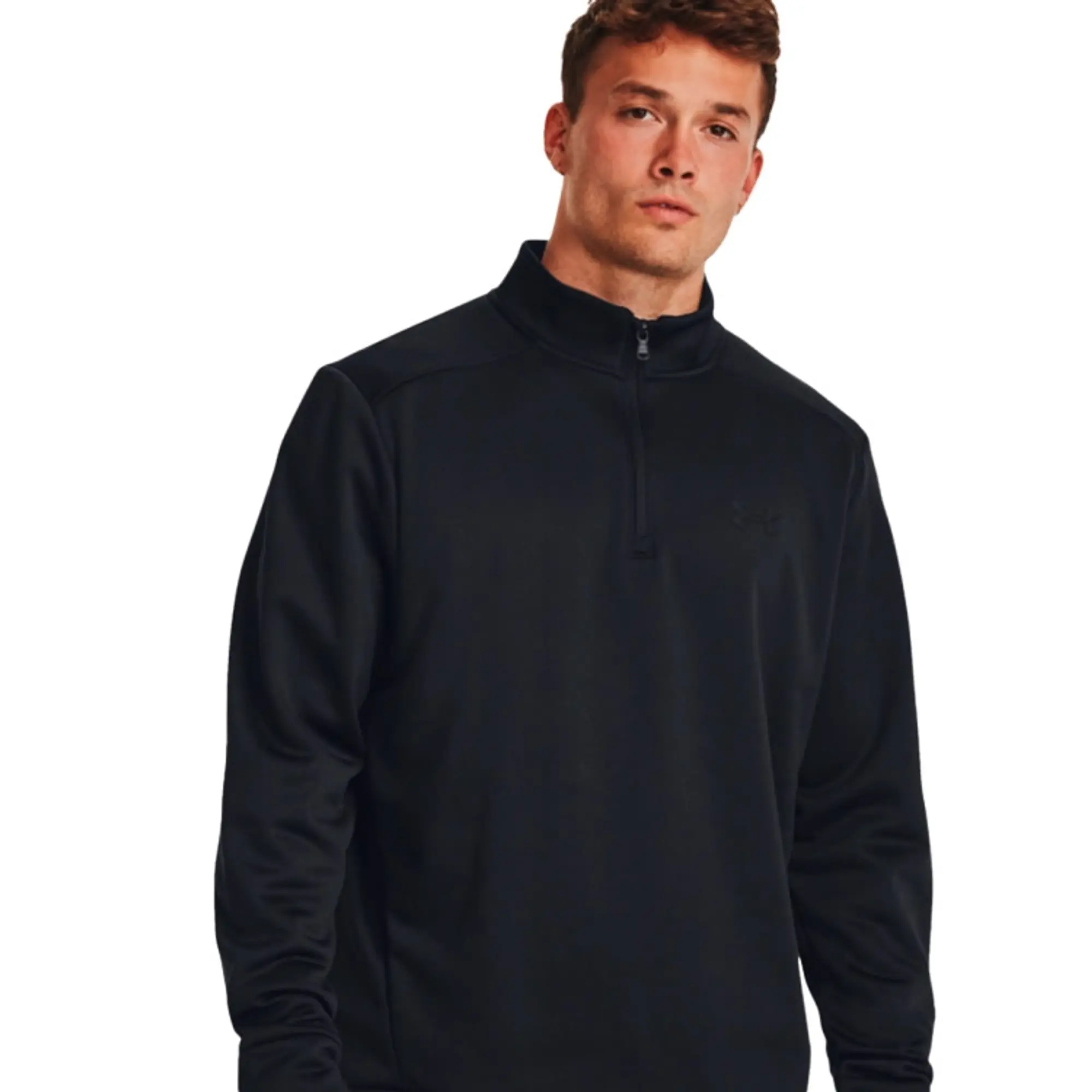 Under Armour Armour Fleece® Men's ¼ Zip Black / Black 4XL