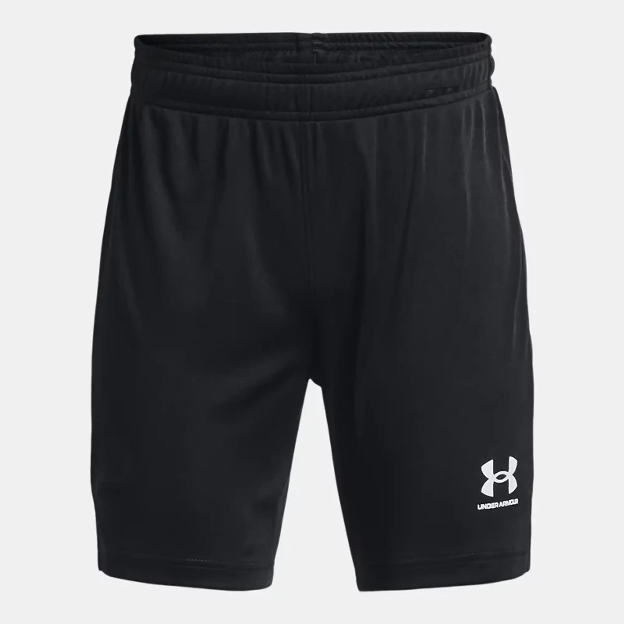 Boys'  Under Armour  Challenger Core Shorts Black / White YLG (59 - 63 in)