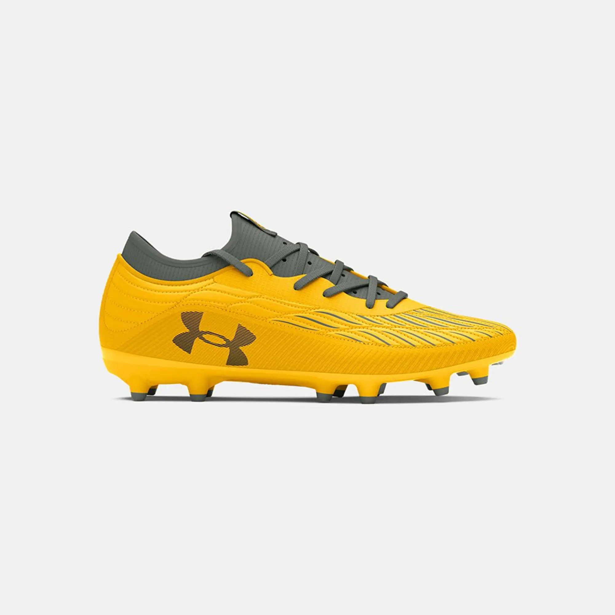 Kids'  Under Armour  Magnetico Select 4 Firm Ground Jr. Football Boots Taxi / Taxi / Black 5.5