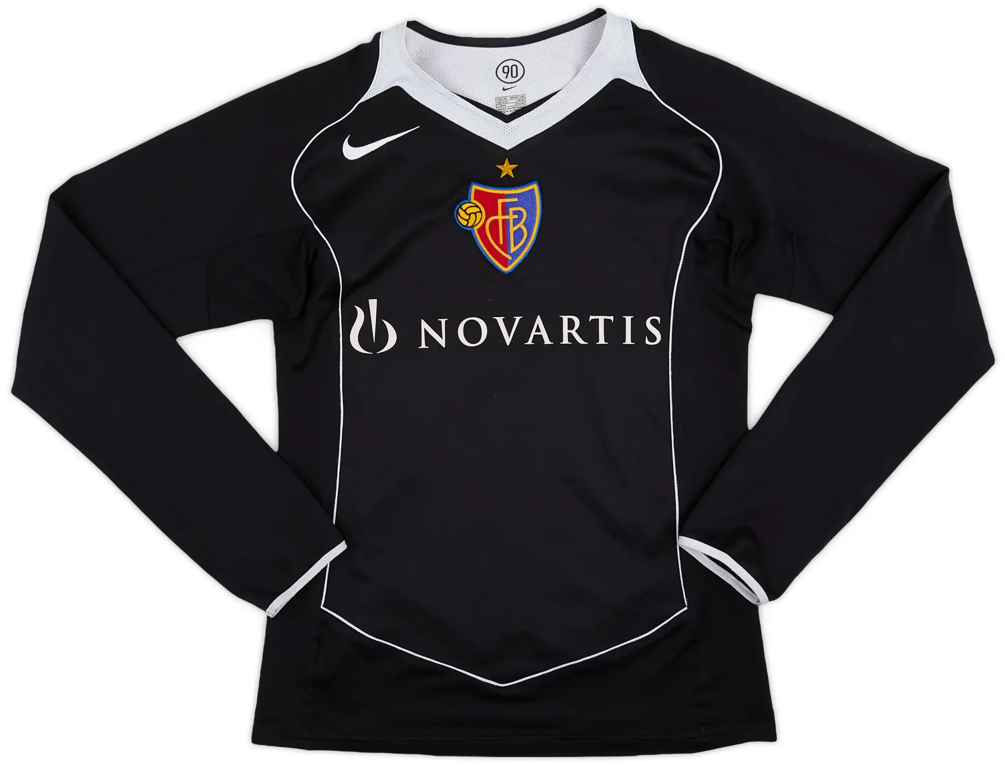 Nike 2004-05 FC Basel Away L/S Shirt - 9/10 - (XS)