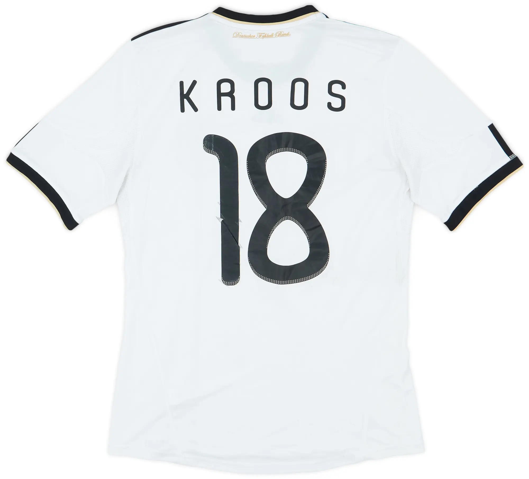 adidas 2010-11 Germany Home Shirt Kroos #18 - 7/10 - (M)