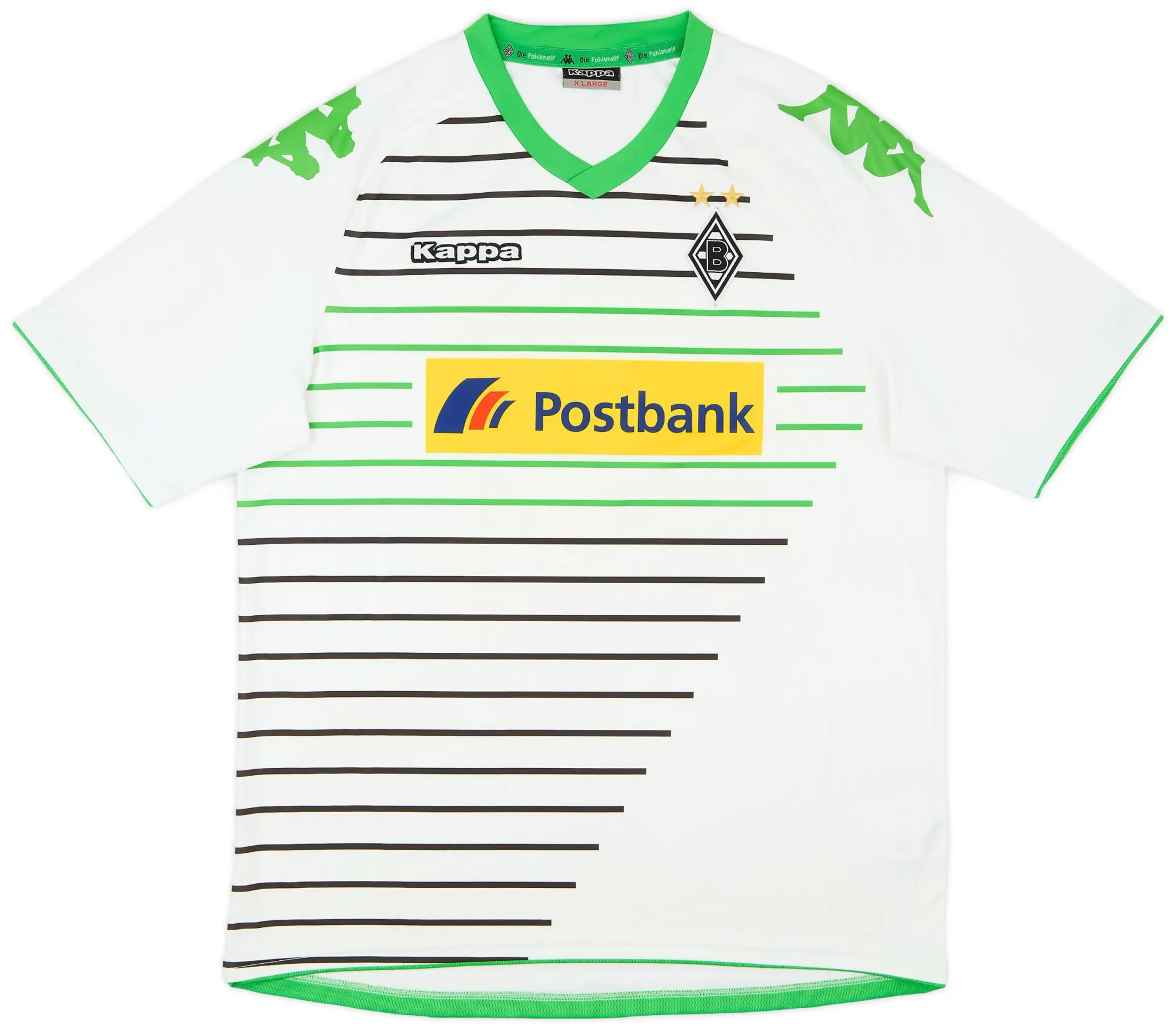 Kappa 2013-14 Borussia Monchengladbach Home Shirt - 6/10 - (XL)