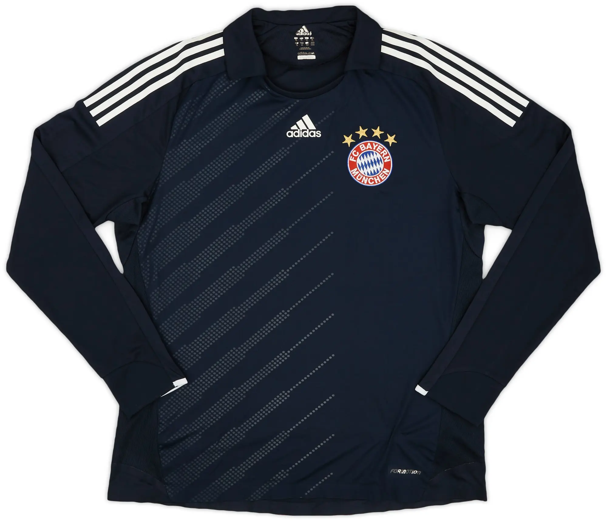 adidas 2008-09 Bayern Munich Player Issue Away L/S Shirt - 8/10 - (XL)