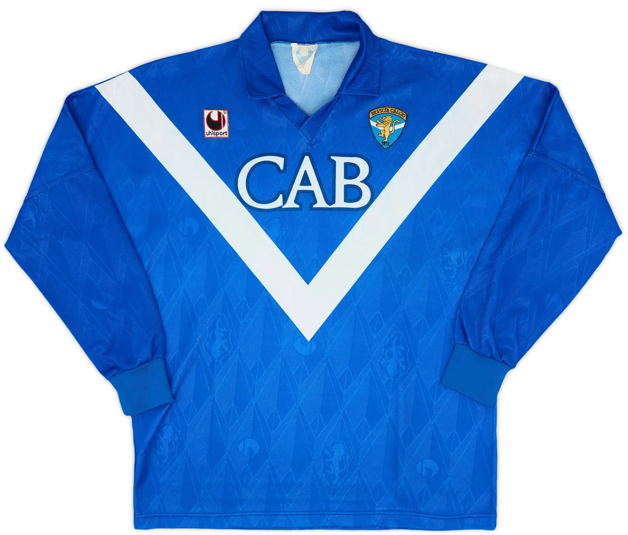 1992-94 Brescia Home L/S Shirt - 7/10 - (XL)