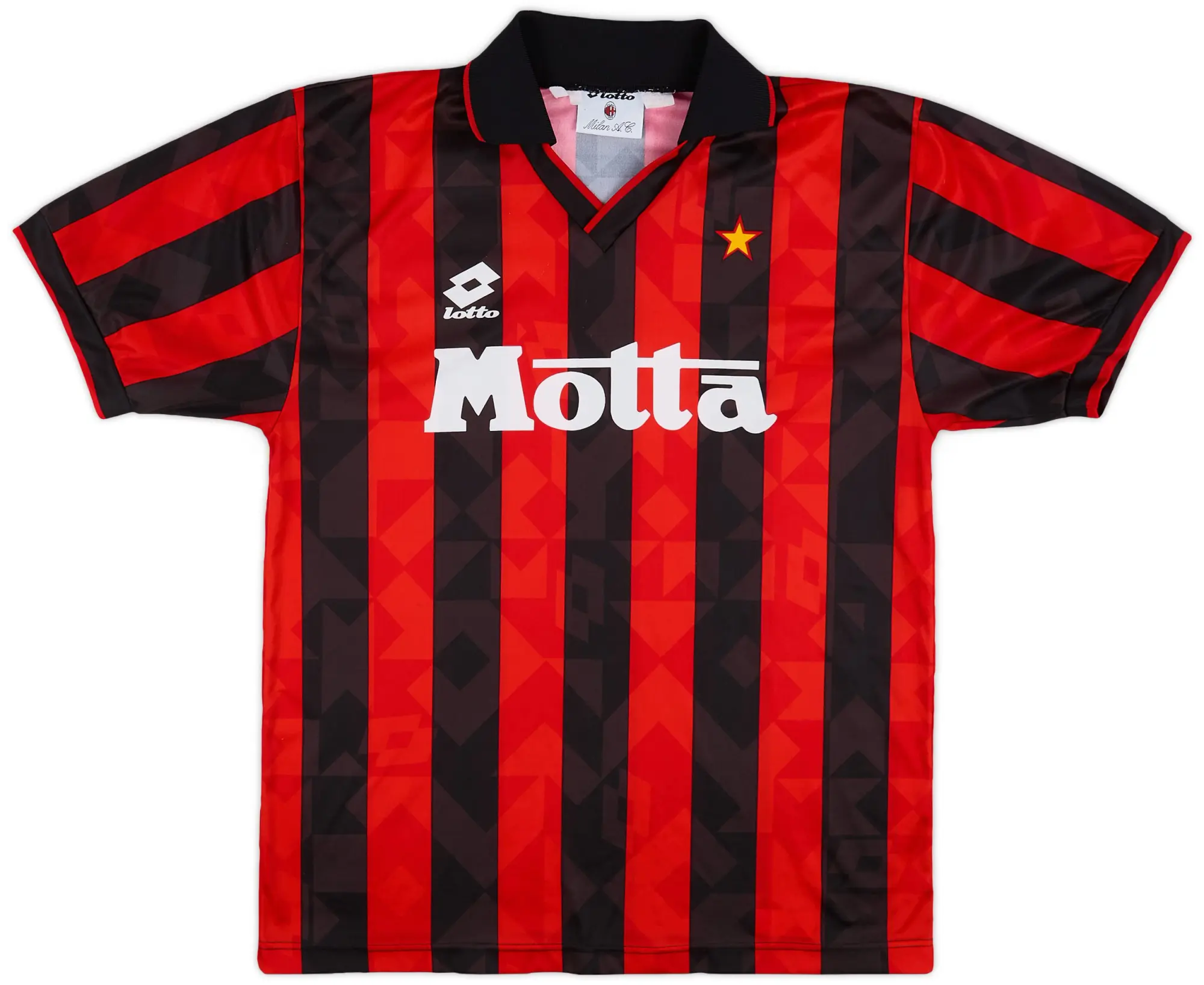 Lotto 1993-94 AC Milan Home Shirt - 8/10 - (L)