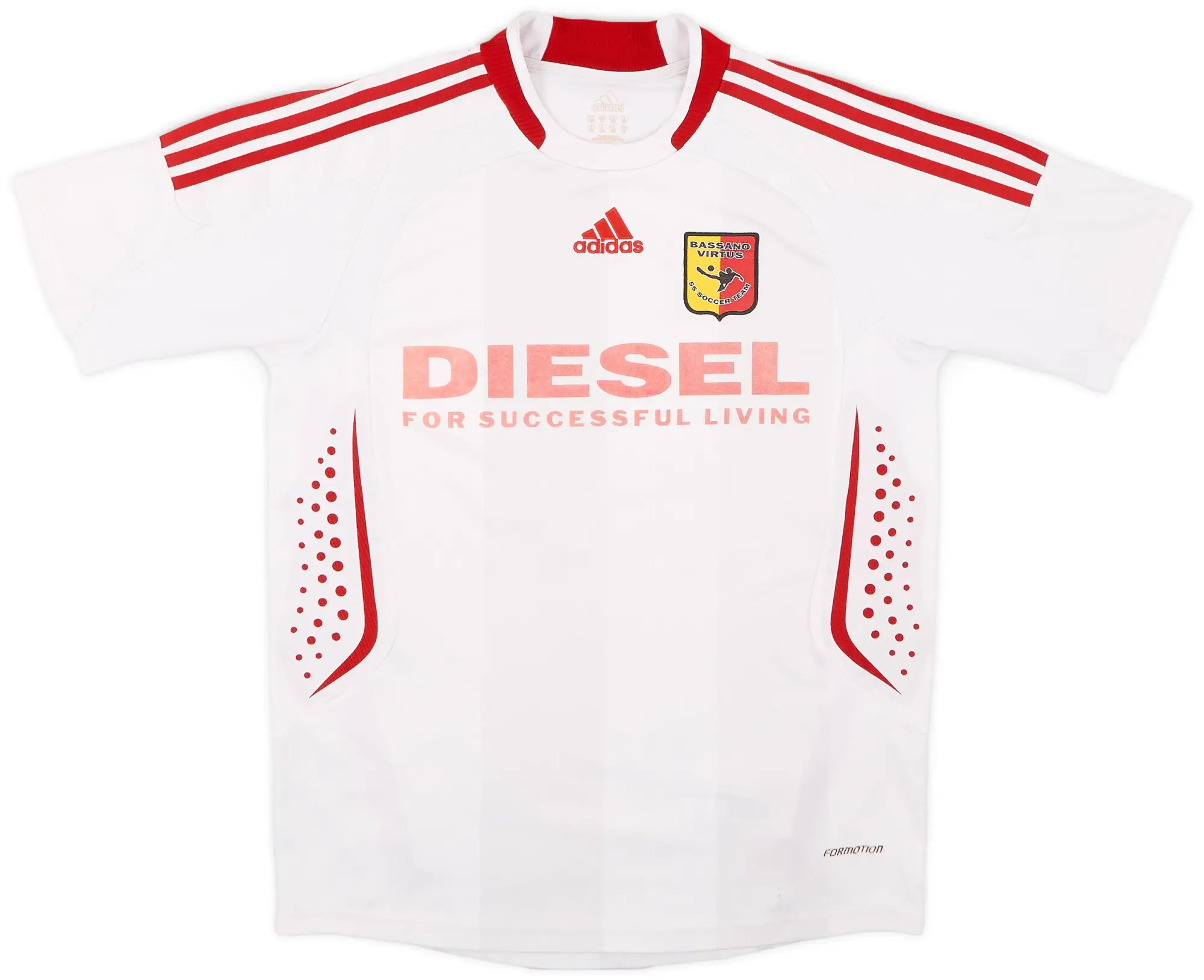 adidas 2008-09 Bassano Virtus Away Shirt #16 - 7/10 - (XL.Boys)