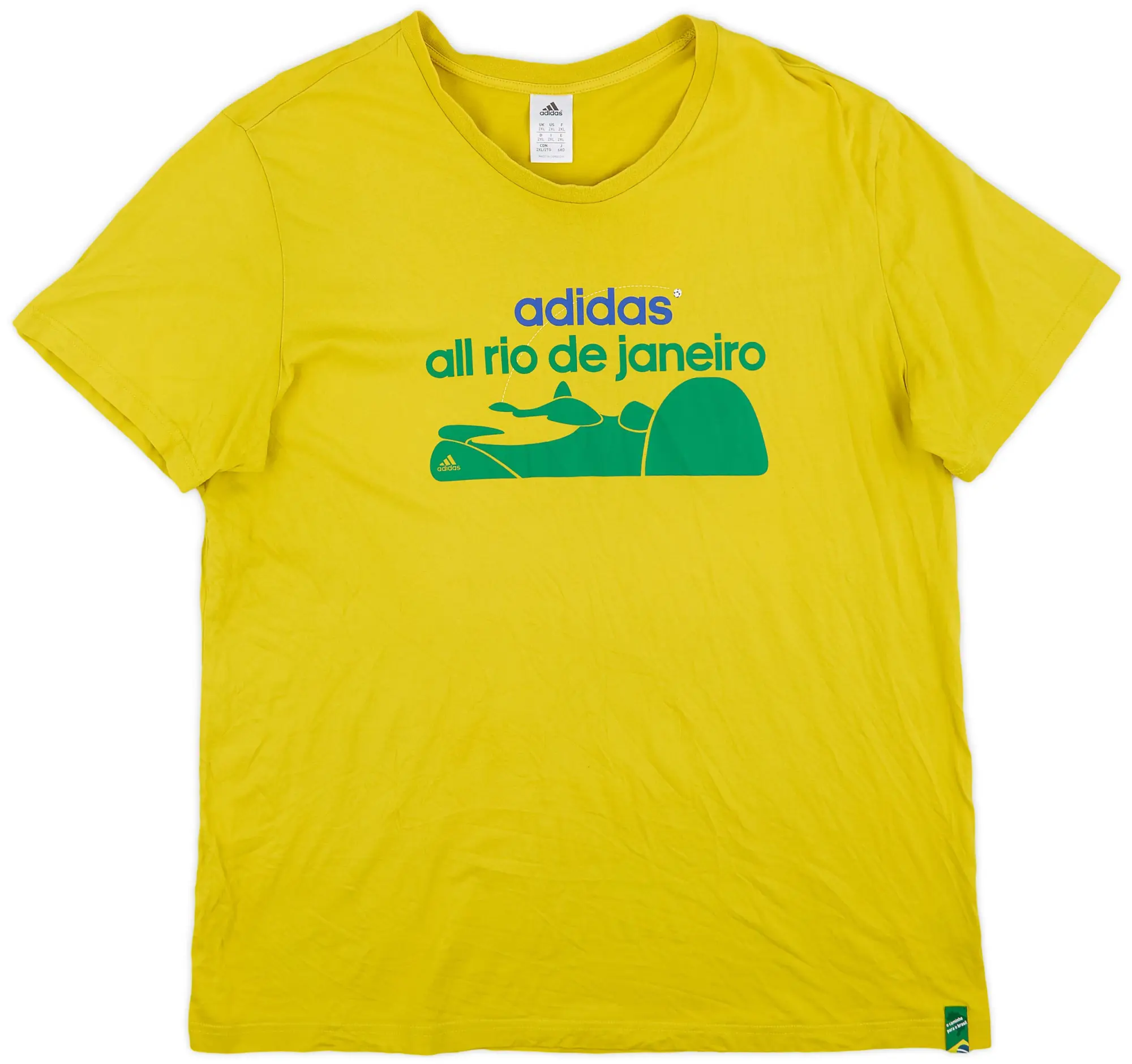 2012-13 Brazil adidas Leisure Tee - 6/10 - (XXL)