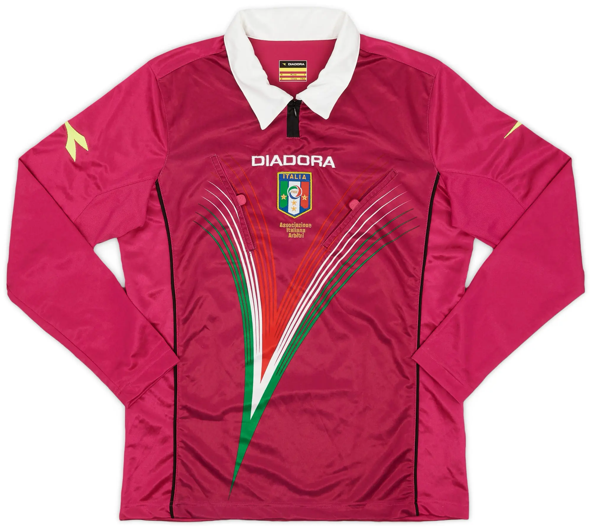 2010s Italy Diadora Referee L/S Shirt - 10/10 - (S)