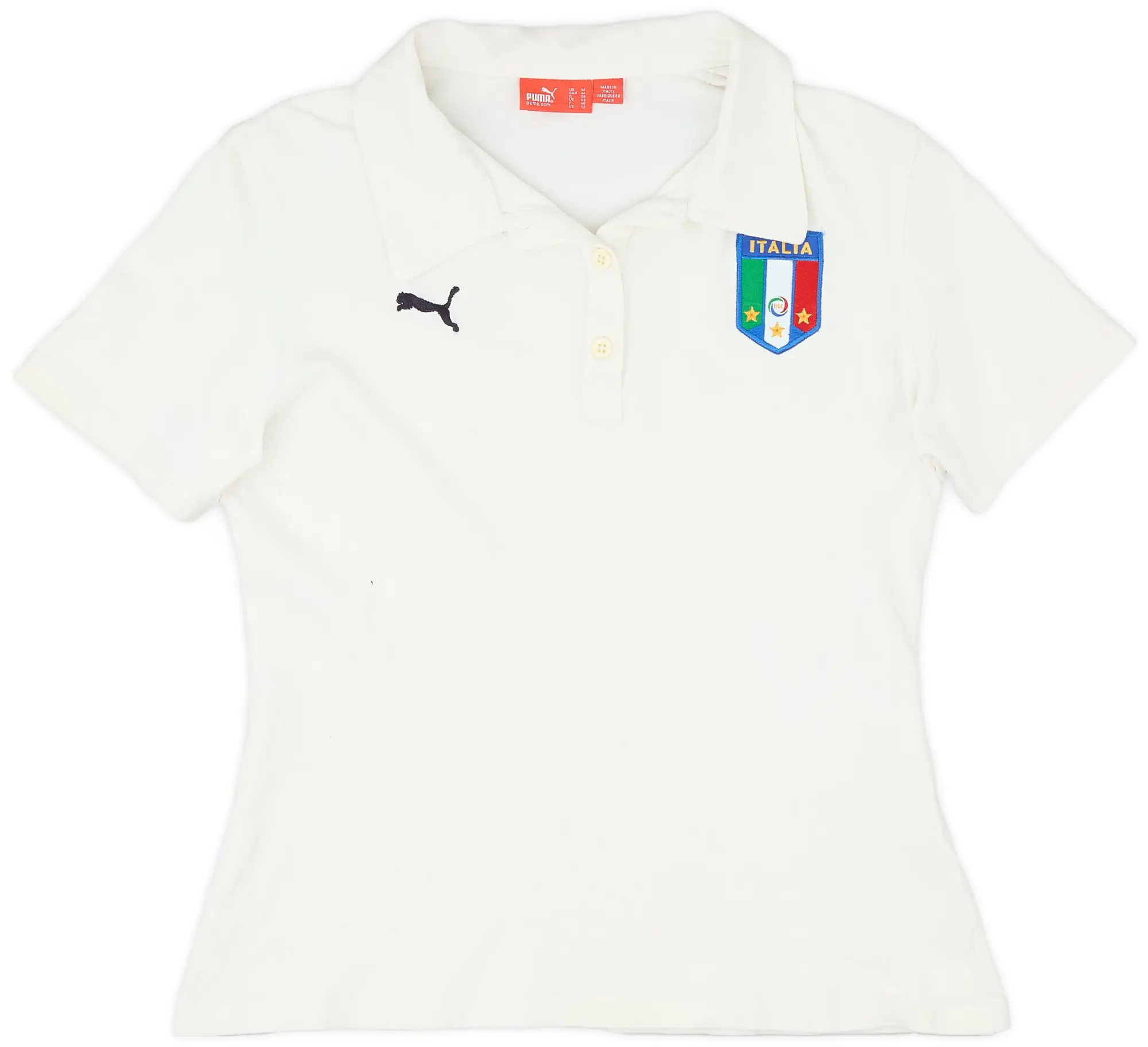 2010 11 Italy Puma Polo Shirt 8 10 M.Boys