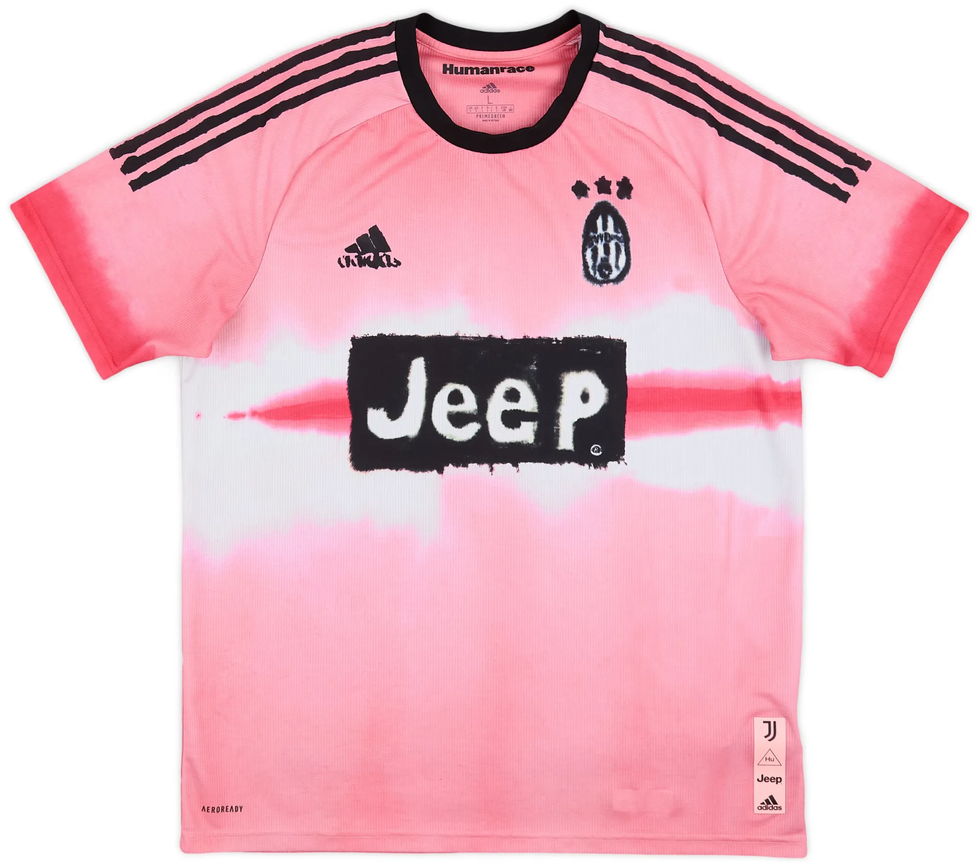 Pre Match Juventus Jersey Red 2020-21 Juventus Adidas X Humanrace