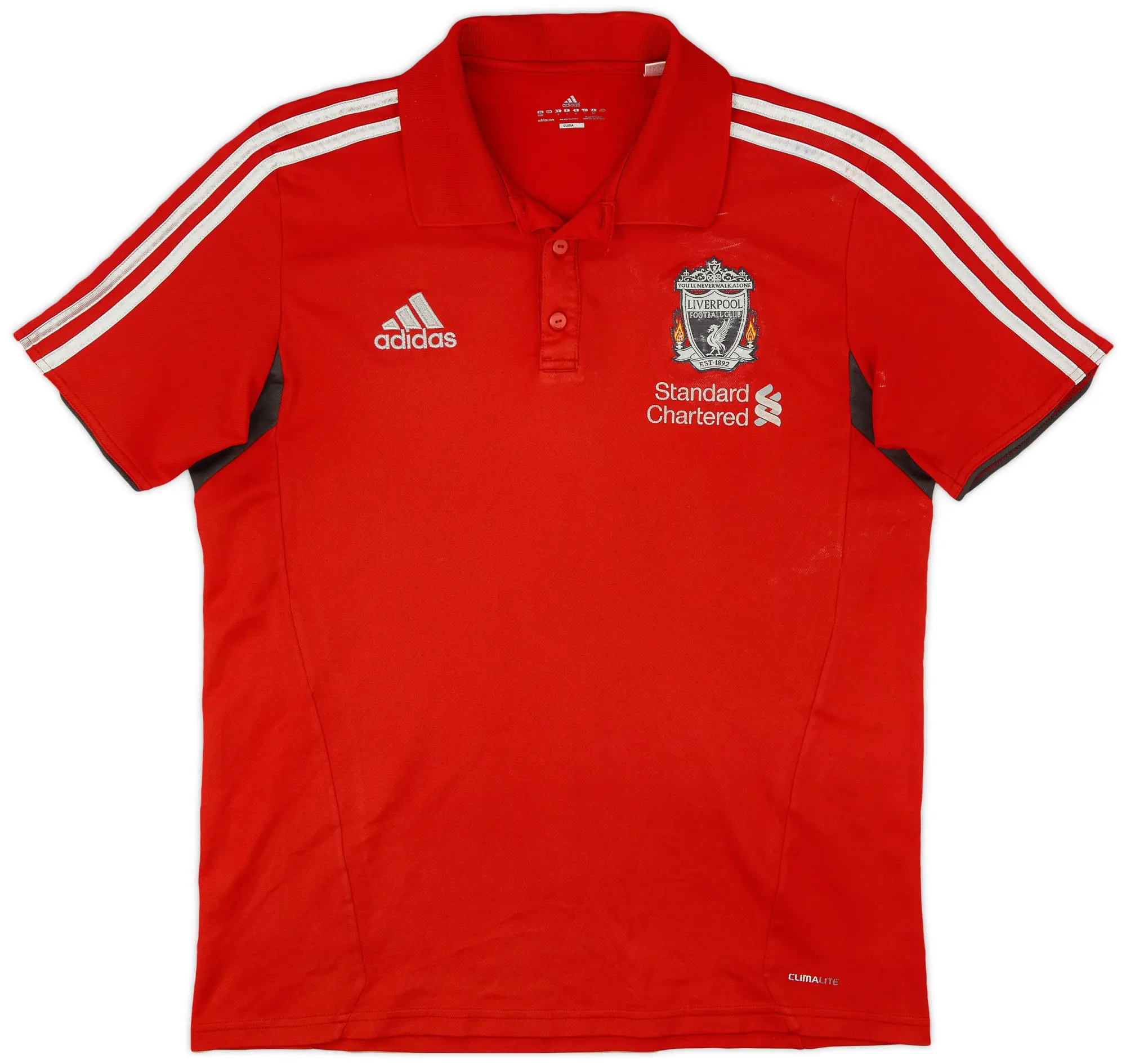 2011-12 Liverpool adidas Polo Shirt - 6/10 - (L)