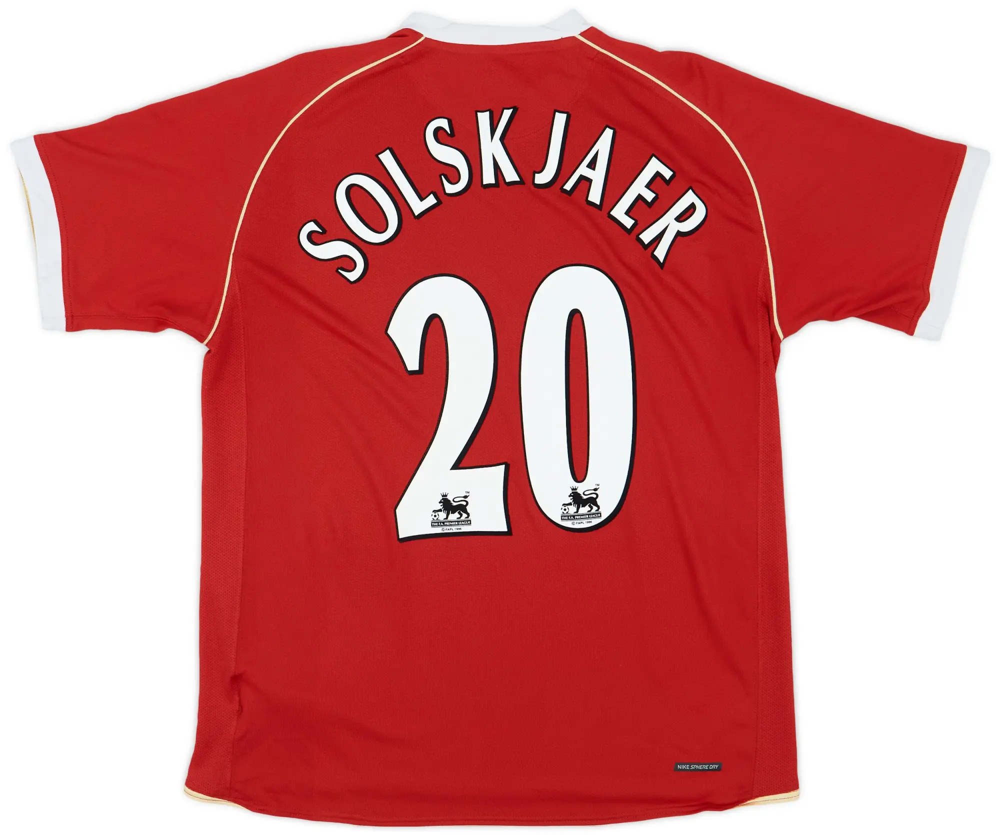 Nike 2006-07 Manchester United Home Shirt - 6/10 - (L.Boys)