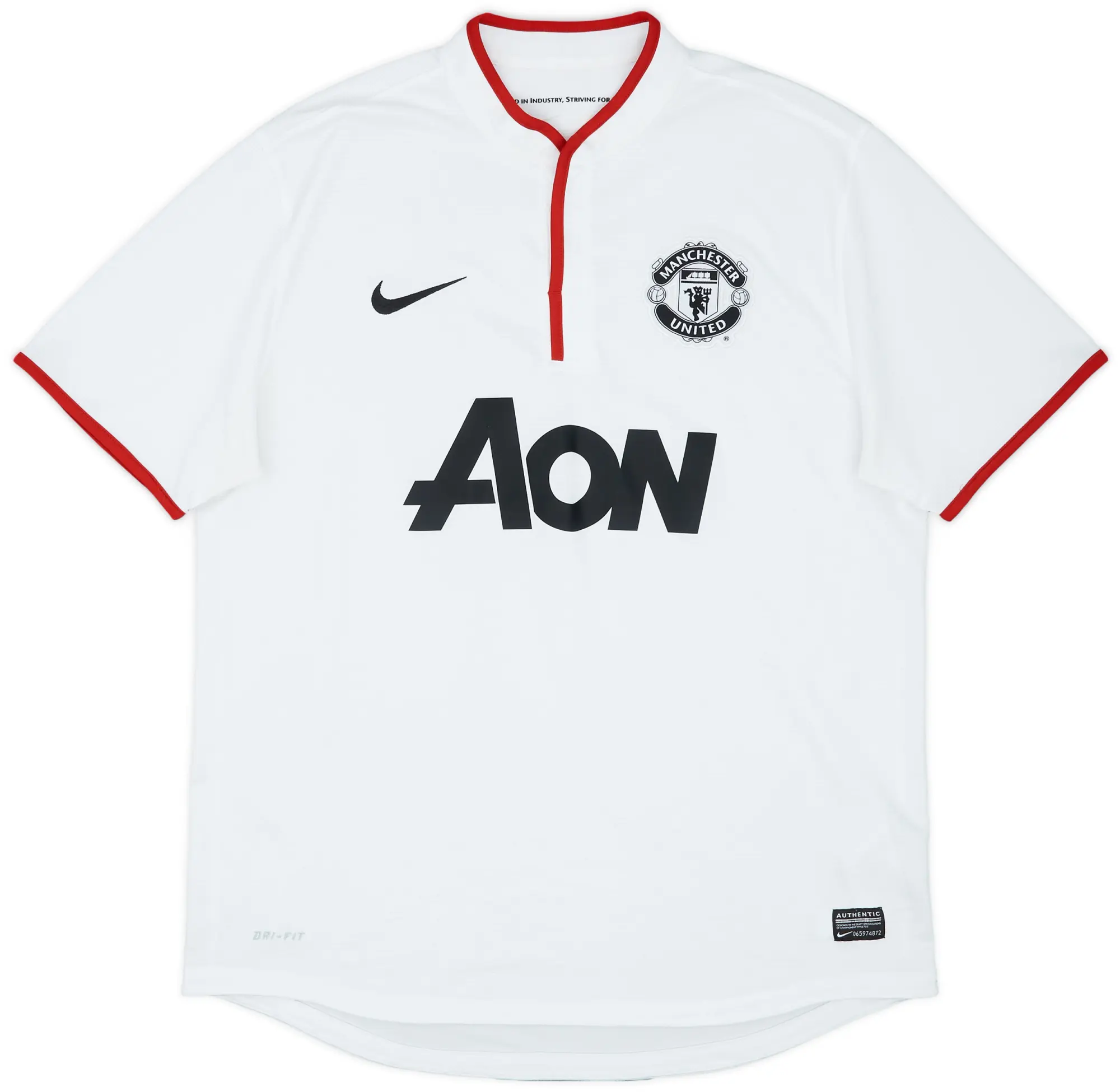 Nike 2012-14 Manchester United Away Shirt v. Persie #20 - 5/10 - (S)