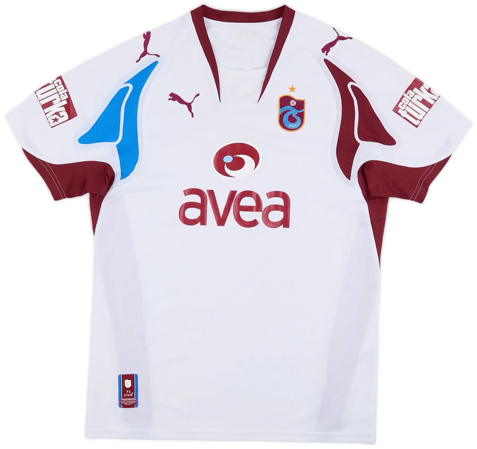 Puma 2007-08 Trabzonspor Away Shirt - 8/10 - (M)