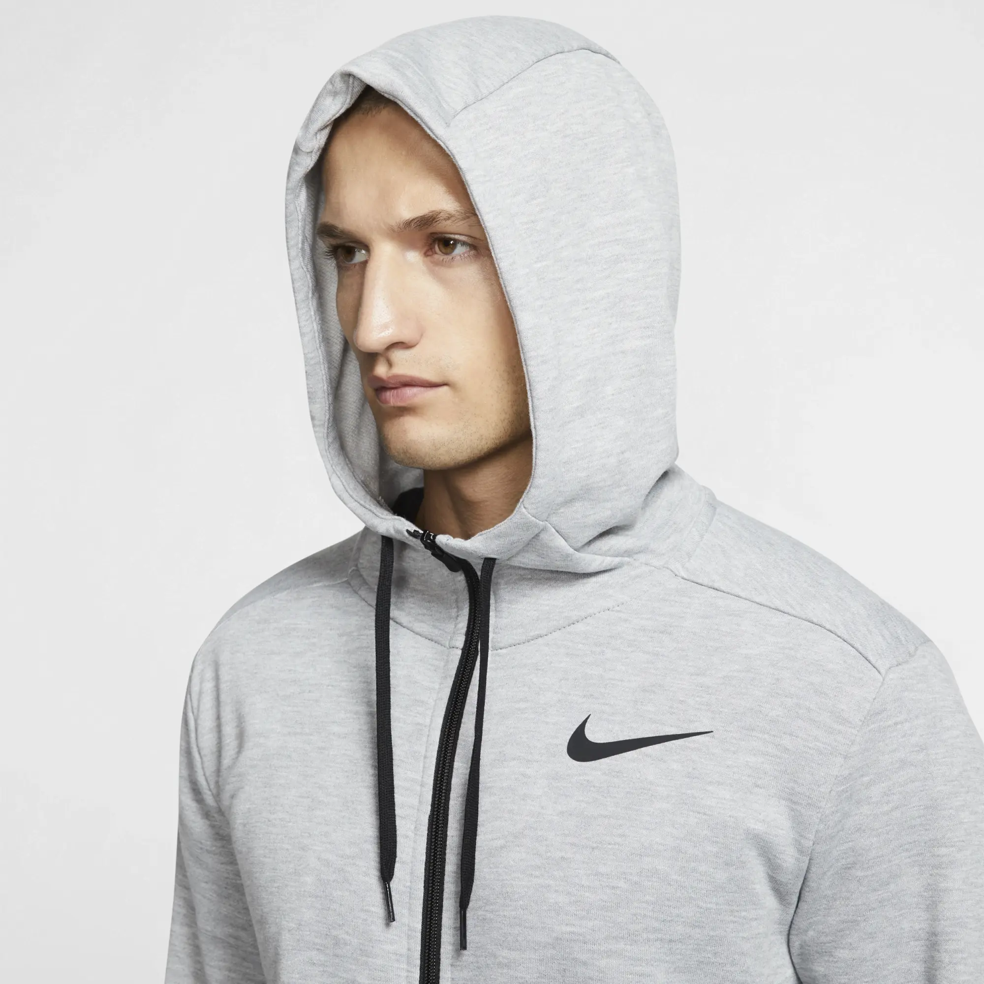 Nike Dri FIT Mens Full Zip Training Hoodie