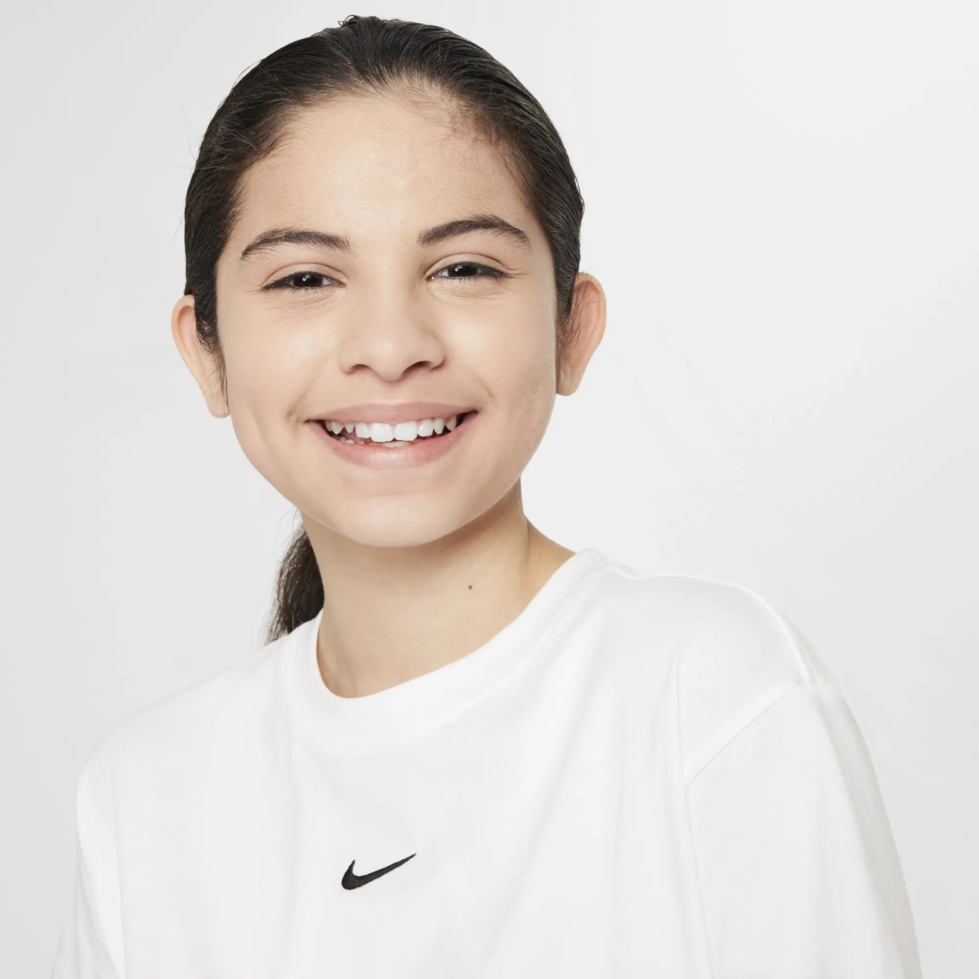 Nike Older Kids Boxy T-Shirt in White