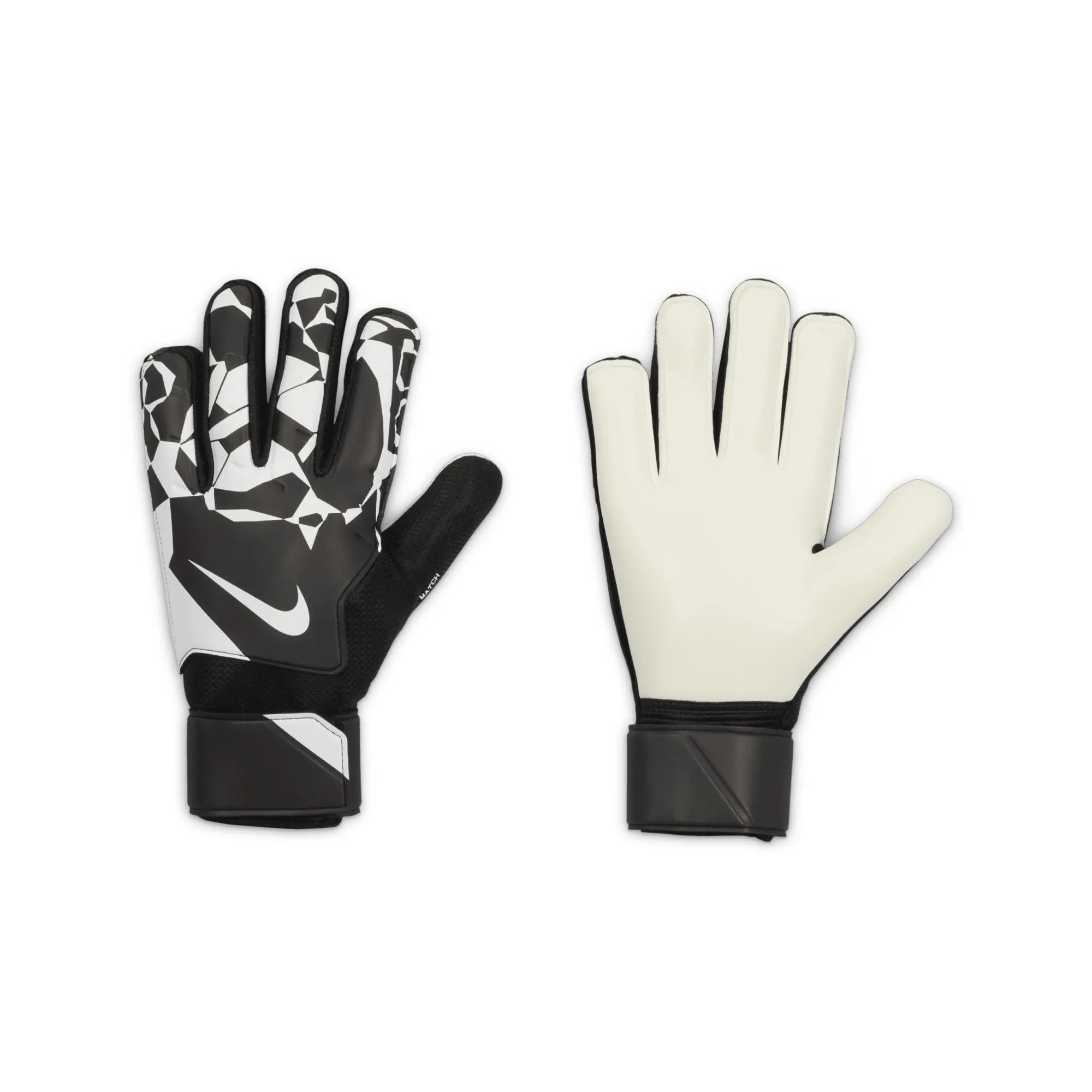 Nike Match Goalkeeper Football Gloves - Black