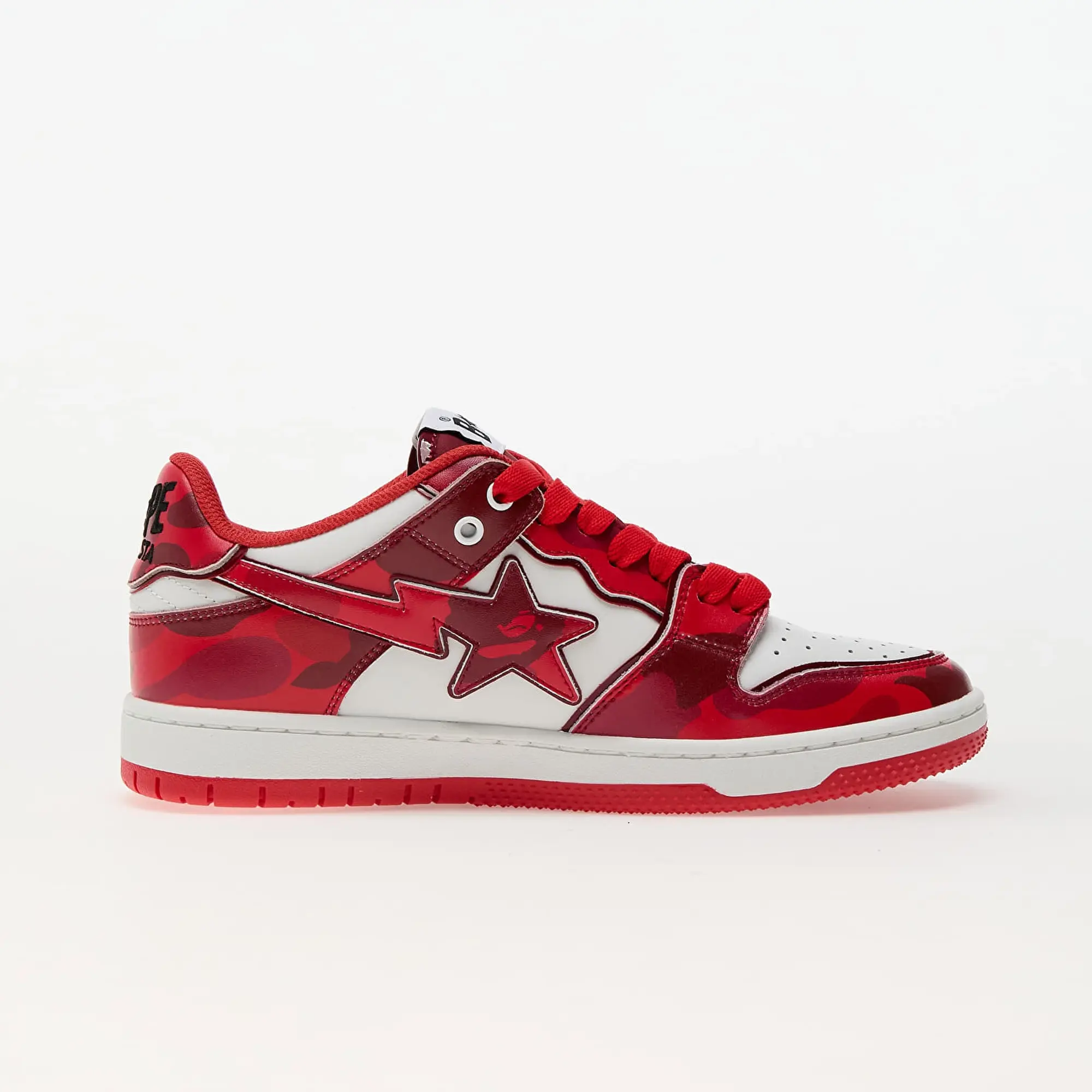Sneakers A Bathing Ape Bape Sk8 Sta 1 M2 Red Eur 40