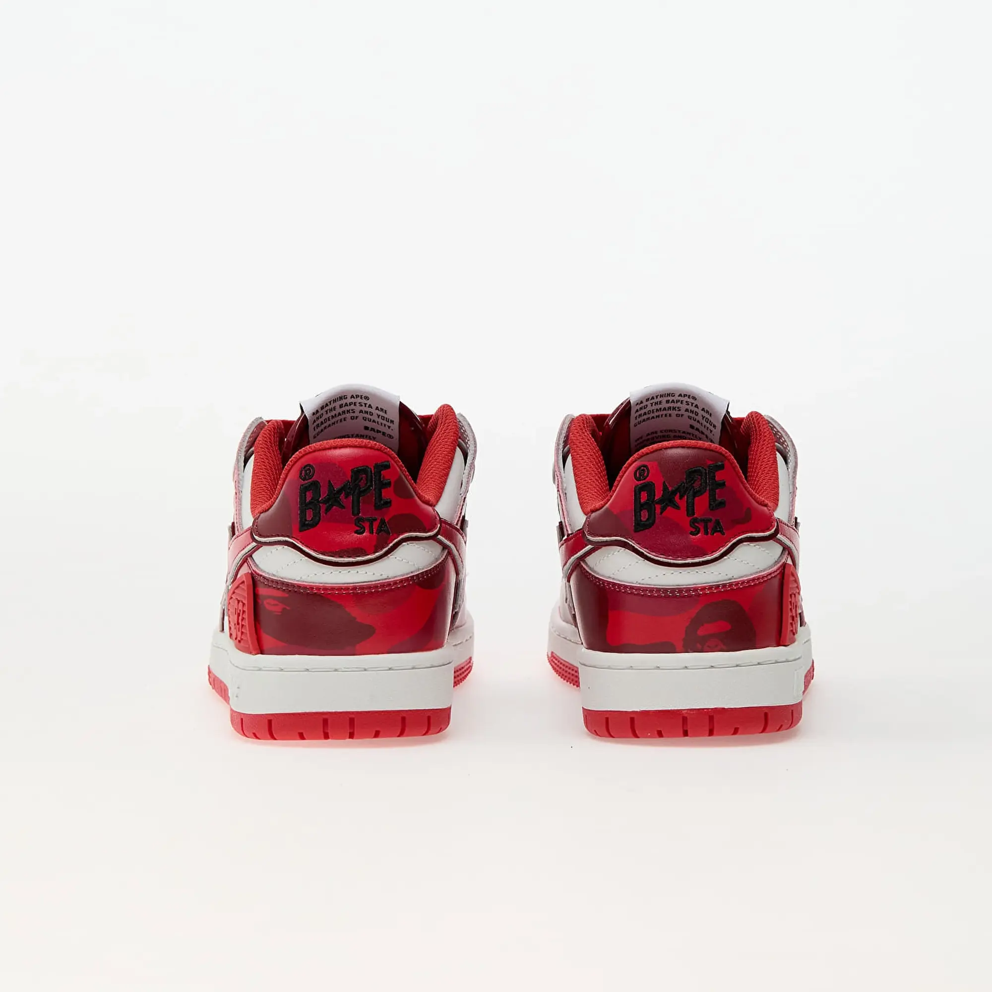 Sneakers A Bathing Ape Bape Sk8 Sta 1 M2 Red Eur 40