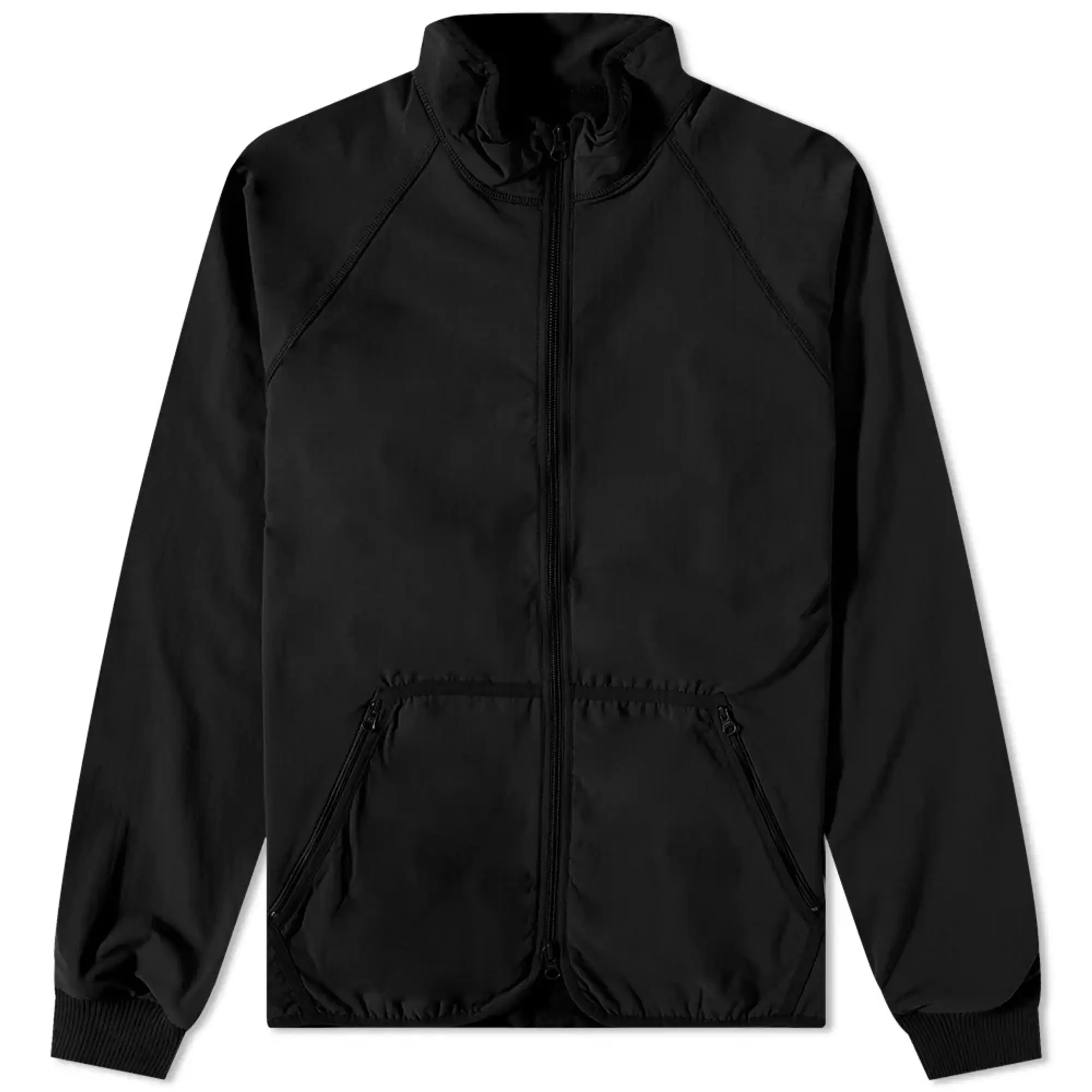Beams Plus Men's Jersey Back Fleece Jacket Black