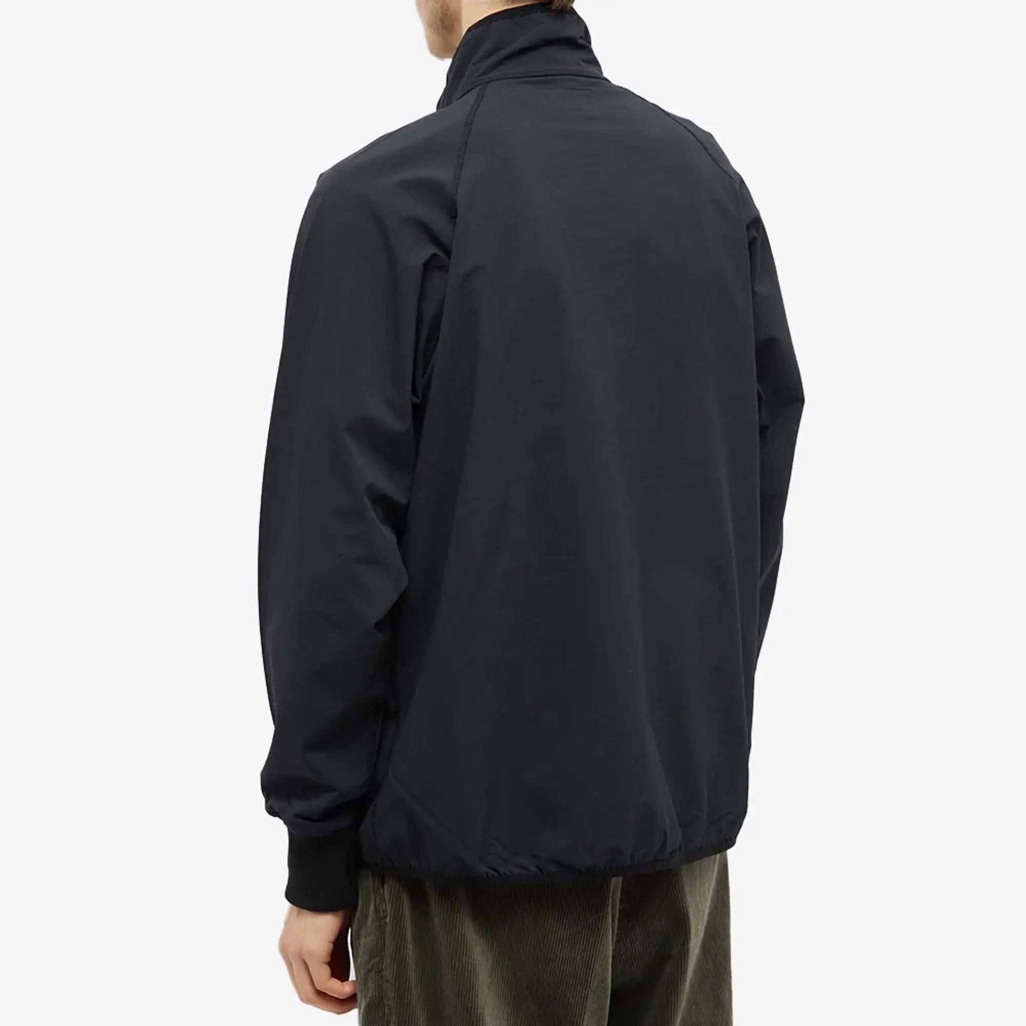 Beams Plus Men's Jersey Back Fleece Jacket Black
