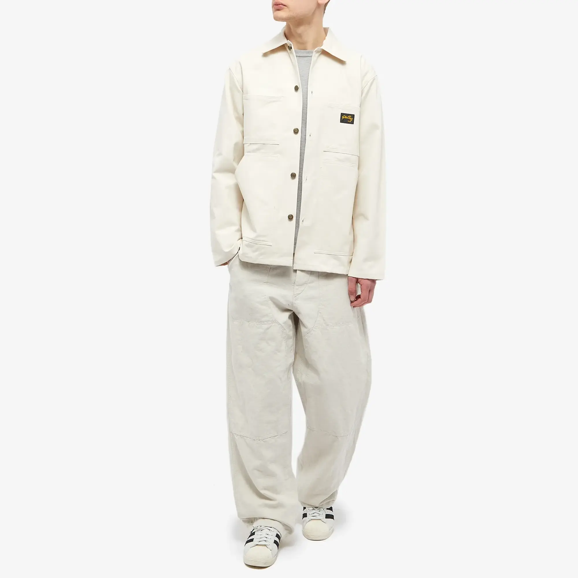 Stan Ray Men's Shop Jacket Natural Drill
