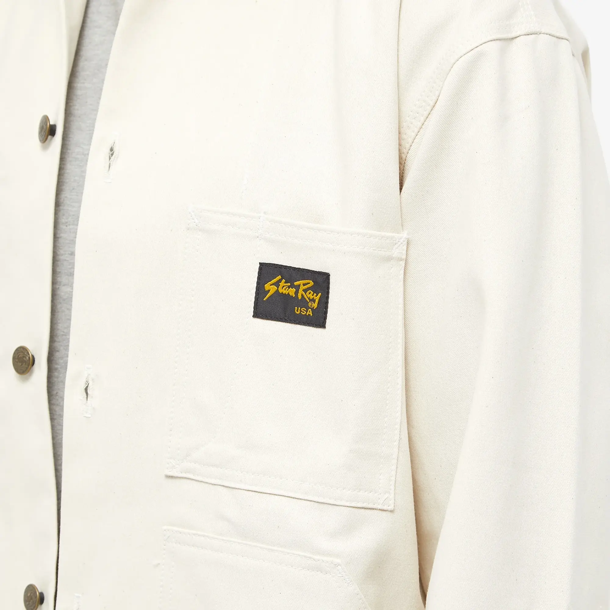 Stan Ray Men's Shop Jacket Natural Drill