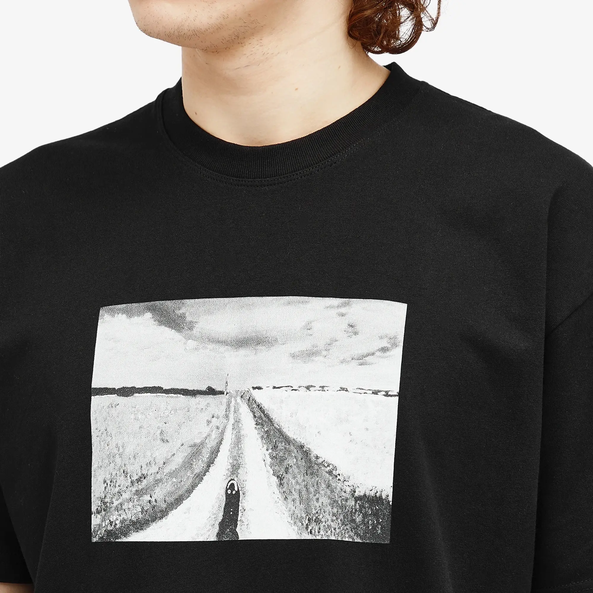 Polar Skate Co. Men's Open Fields T-Shirt Black
