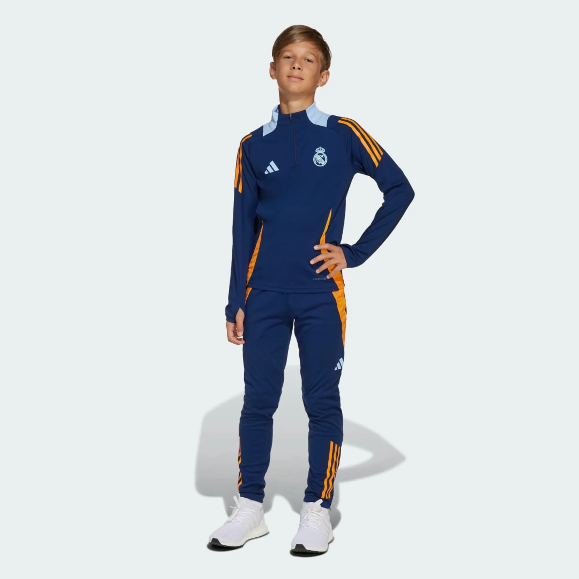 adidas Real Madrid Training Top - Blue - Kids