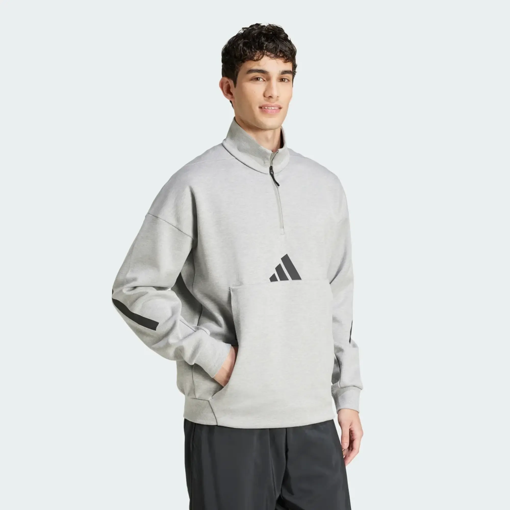 adidas Men adidas Z.N.E. Quarter Zip Sweatshirt