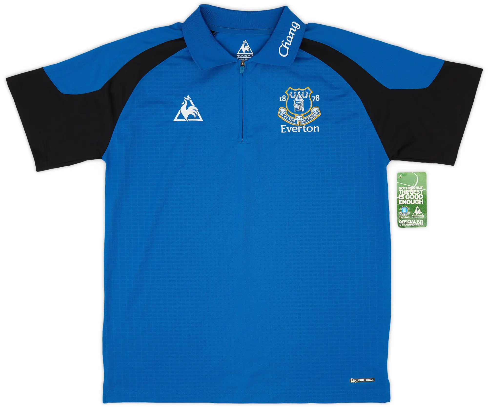 2010-11 Everton Le Coq Sportif Polo Shirt (L)