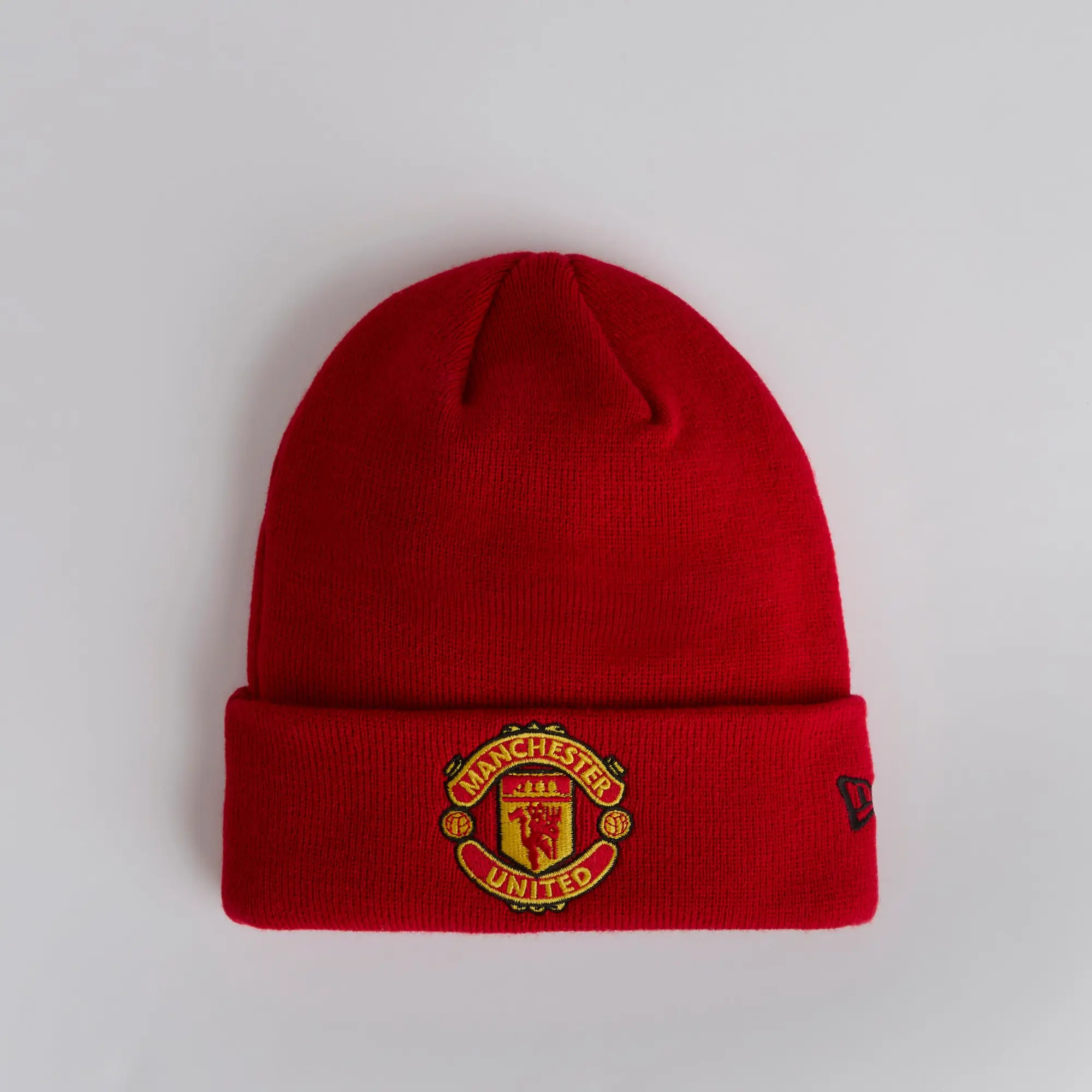 Manchester United x New Era Core Cuff Beanie Red