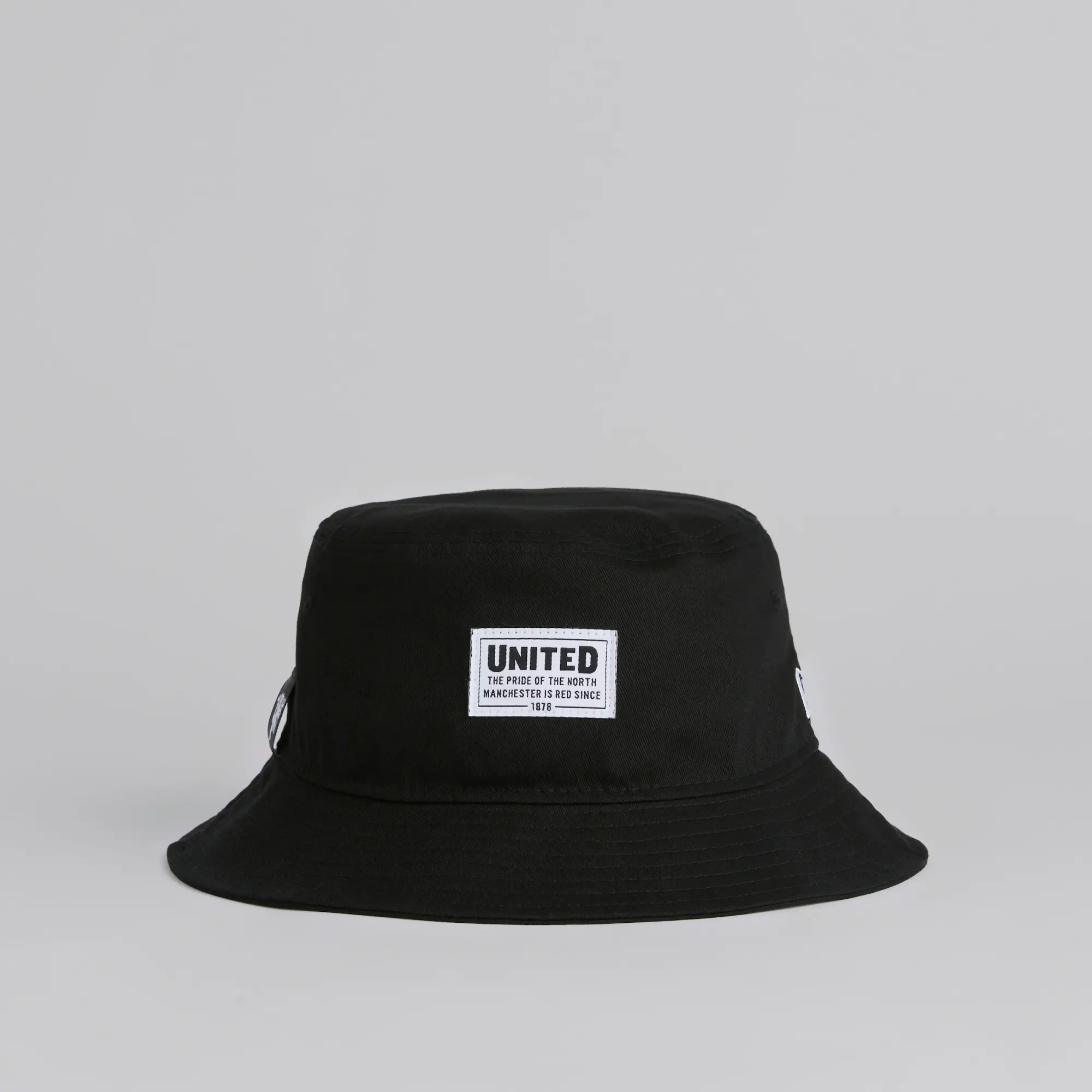 Manchester United x New Era Patch Bucket Hat Black