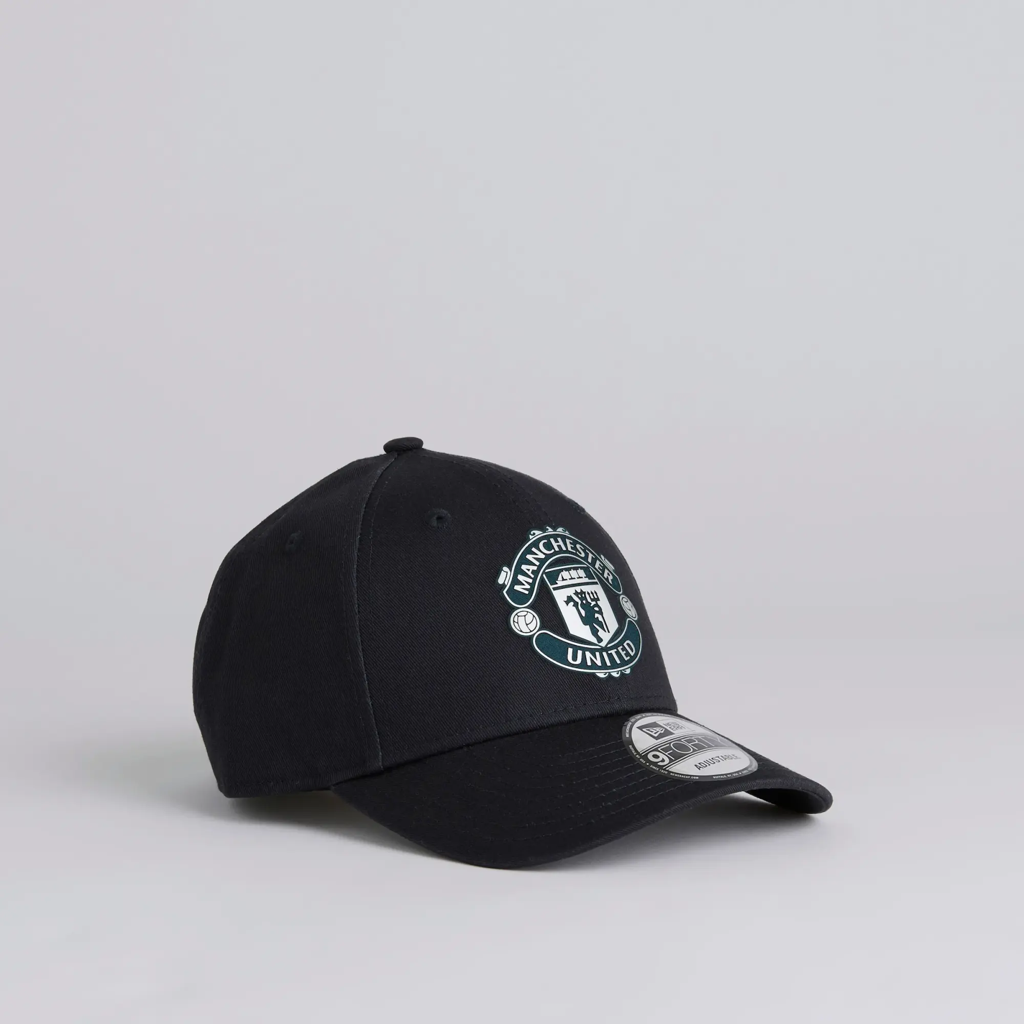 Manchester United x New Era Kids Rubber Woven 9Forty Cap Navy