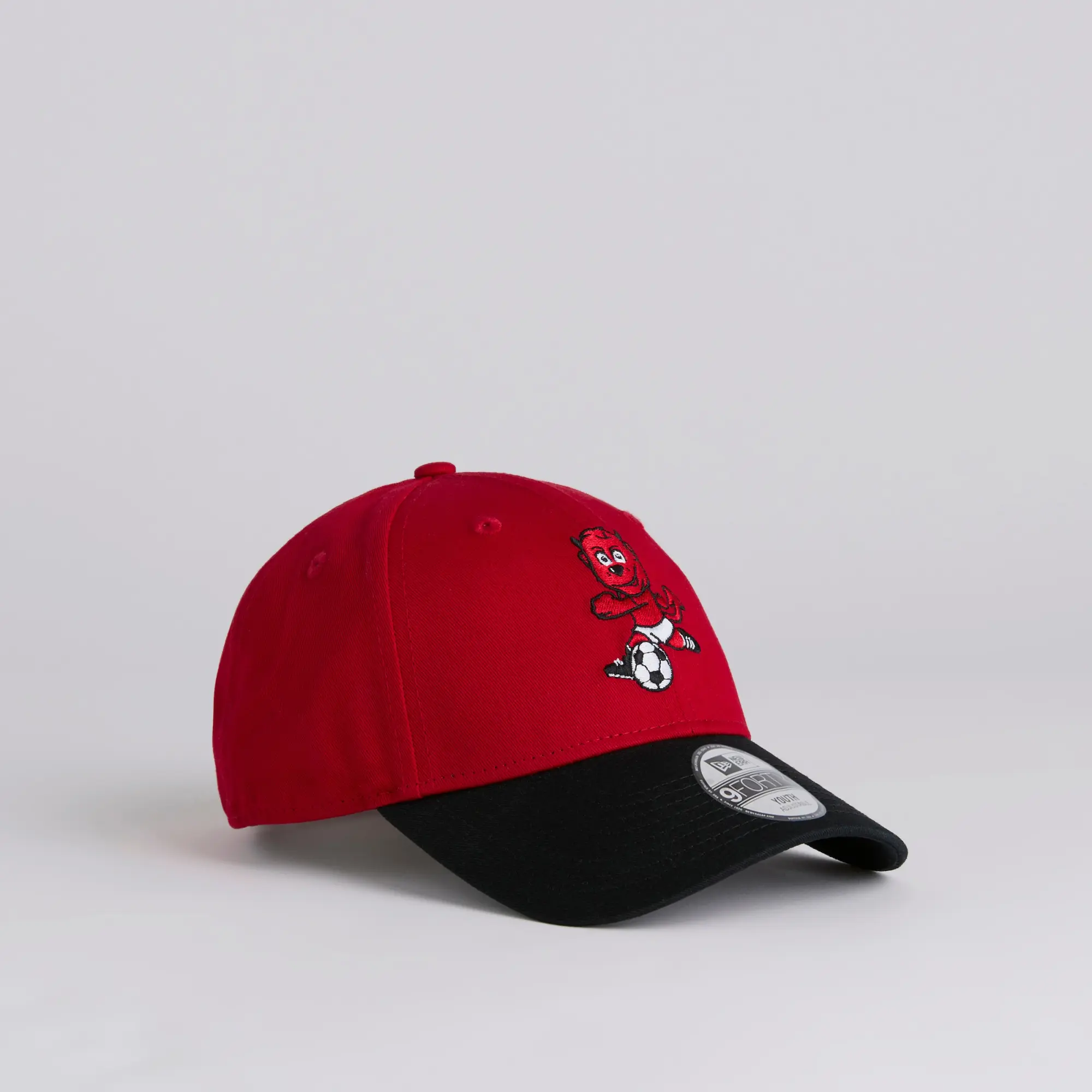 Manchester United x New Era Kids Fred the Red 9Forty Cap Red