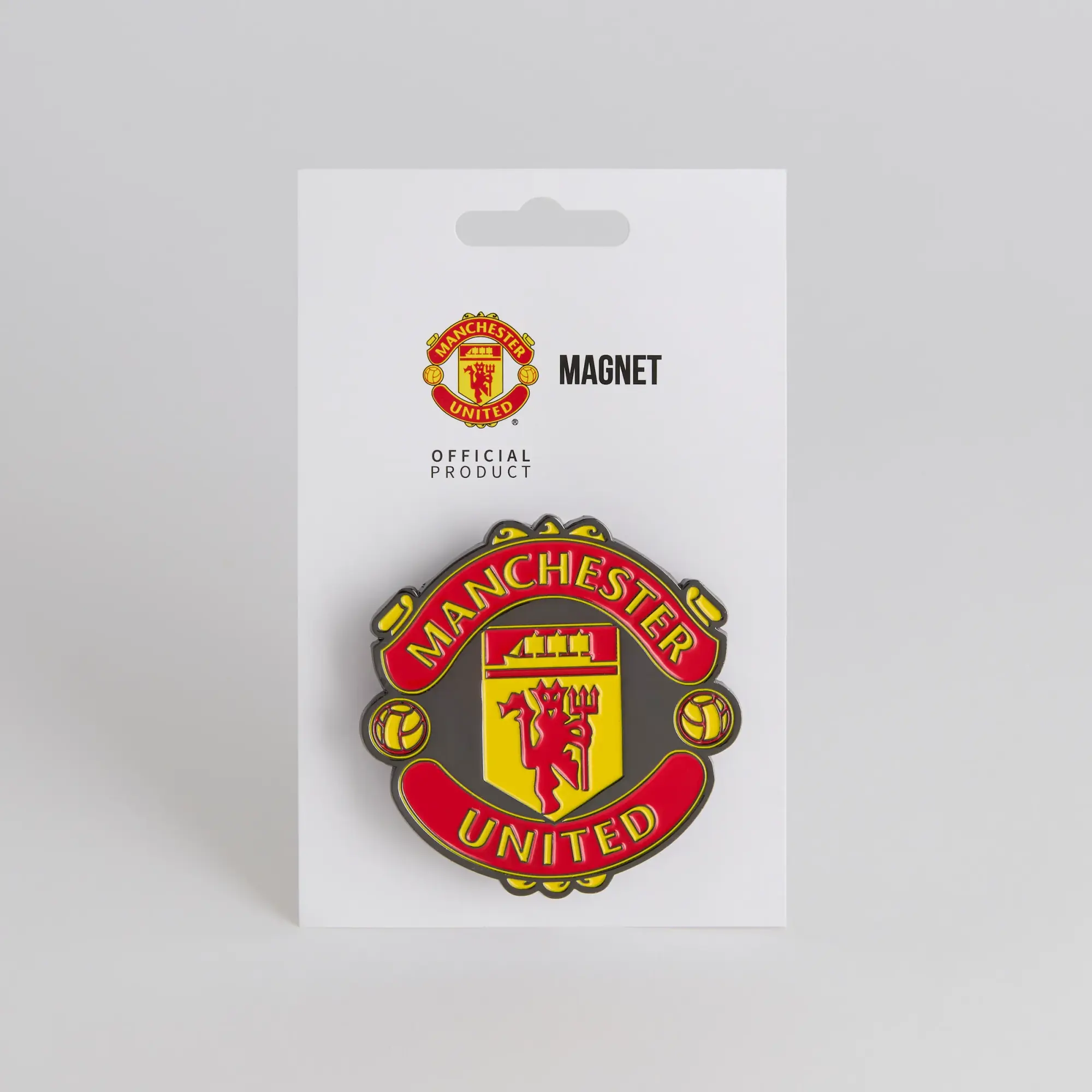 FOCO Manchester United Crest Bottle Opener Magnet Red