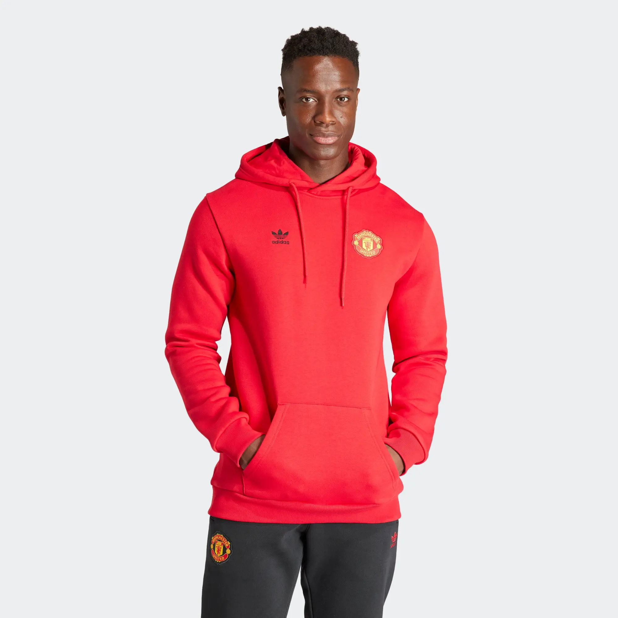adidas Manchester United Essentials Trefoil Hoodie