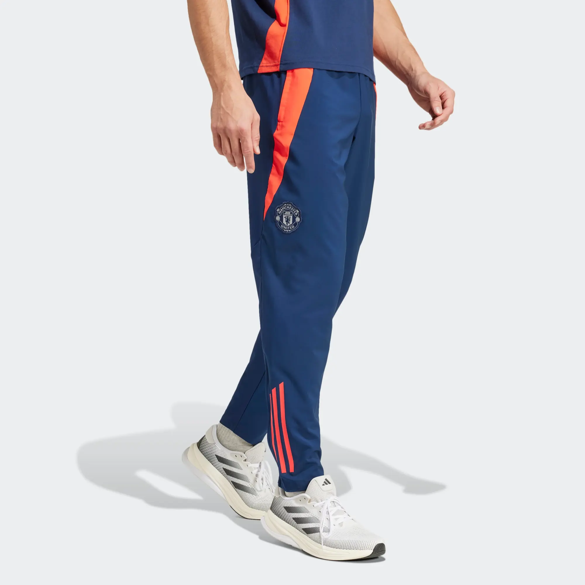 adidas Manchester United Tiro 24 Presentation Tracksuit Bottoms Navy