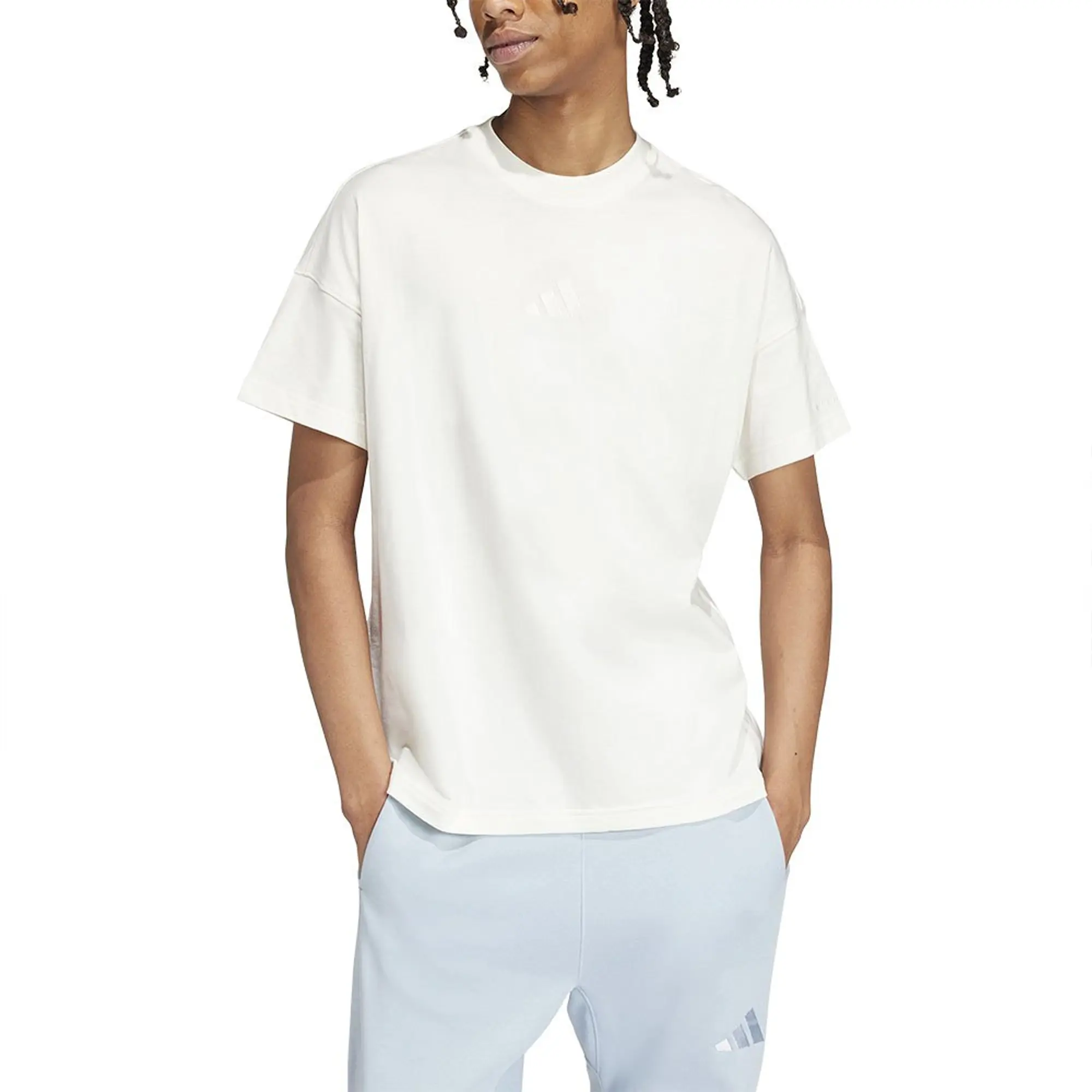 Manchester United x adidas ALL SZN T-Shirt Off White