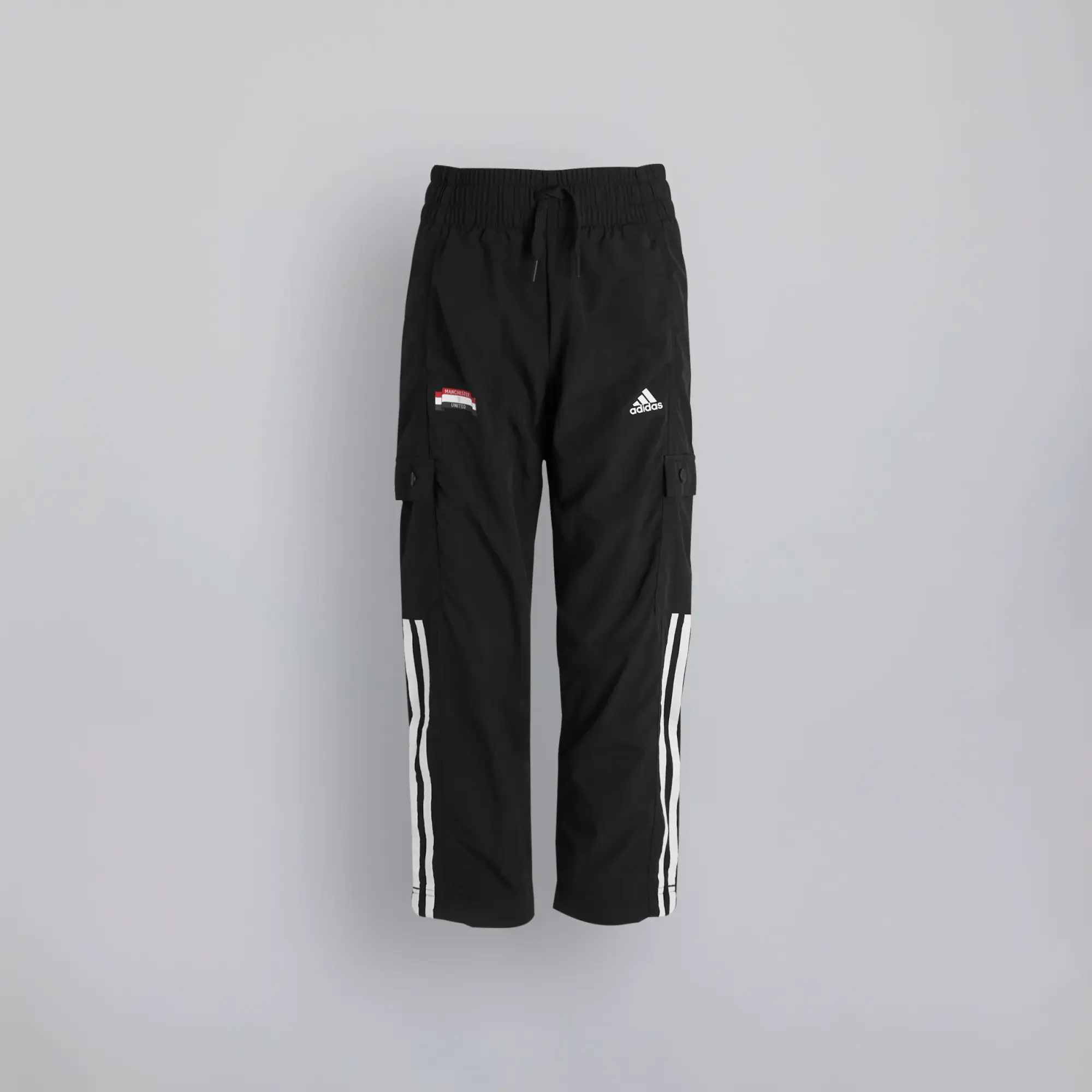 Manchester United x adidas Kids City Escape Woven Cargo Trousers Kids Black