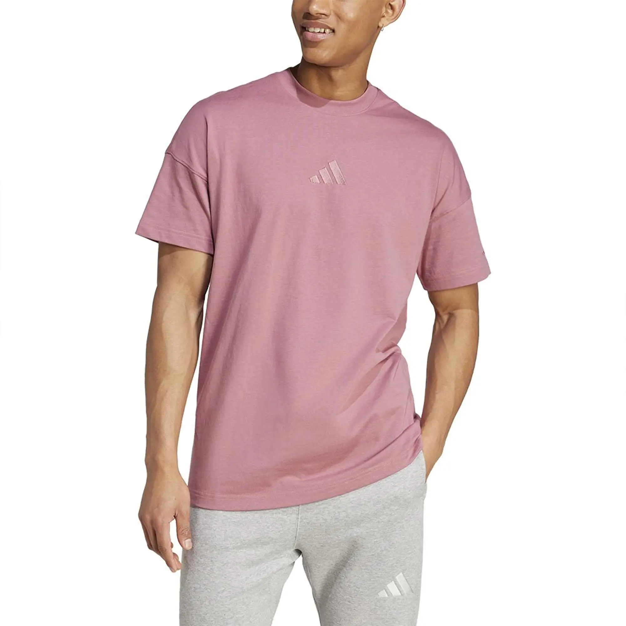 Manchester United x adidas ALL SZN T-Shirt Burgundy