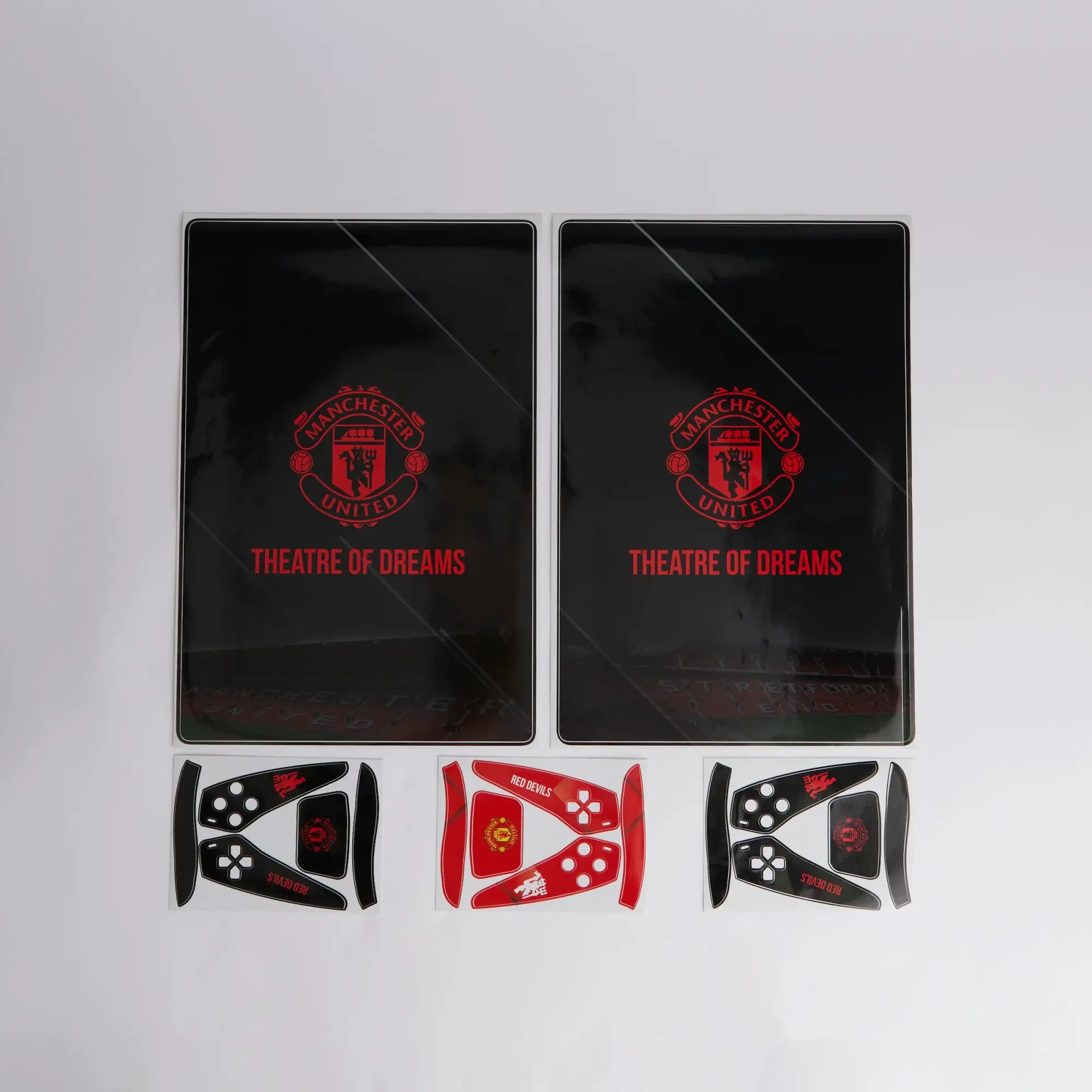 SKINS Manchester United PS5 Disc Digital (Original) Console Skin Bundle Black